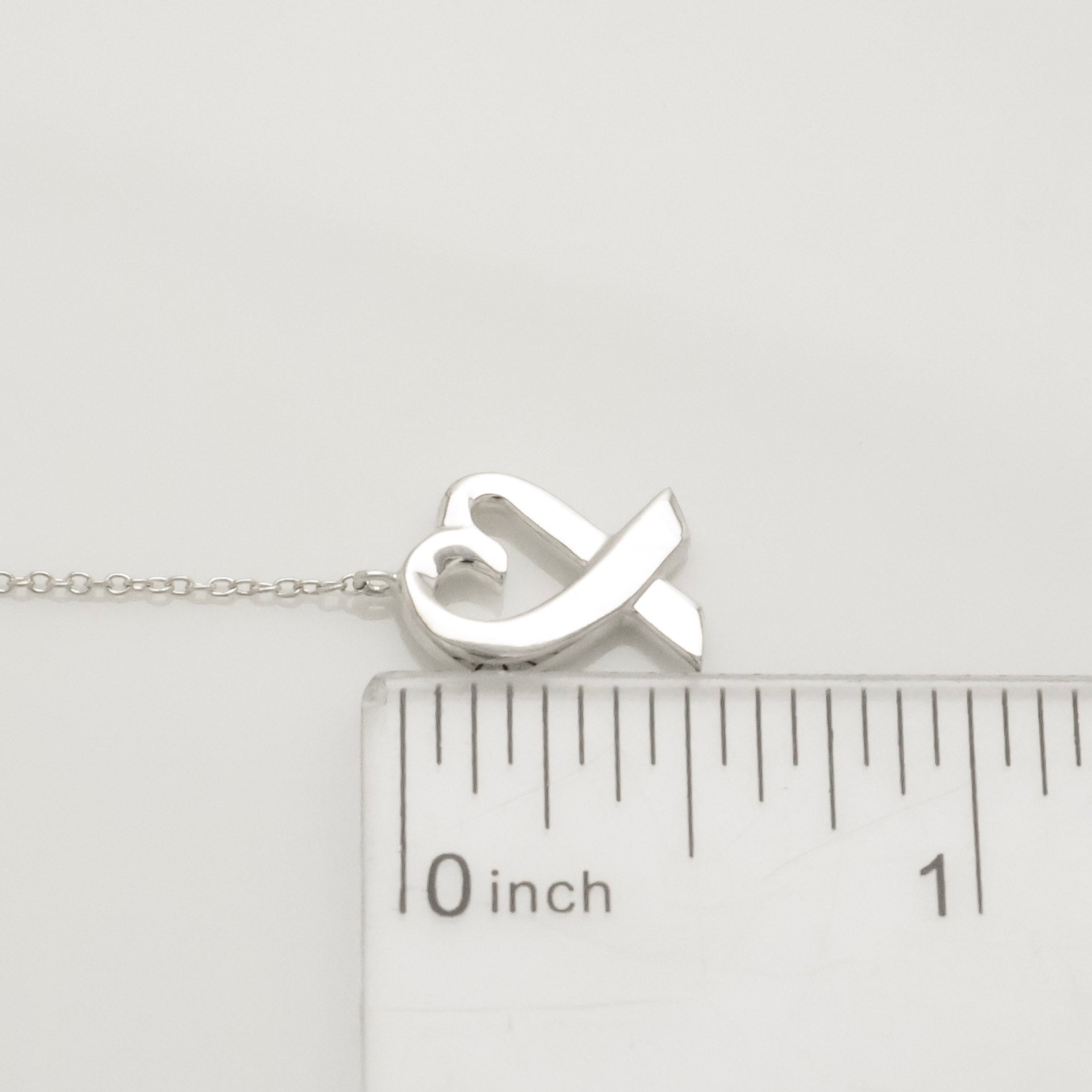 TIFFANY&Co. ラビング ハート パロマピカソ ラリアット ネックレス AG925