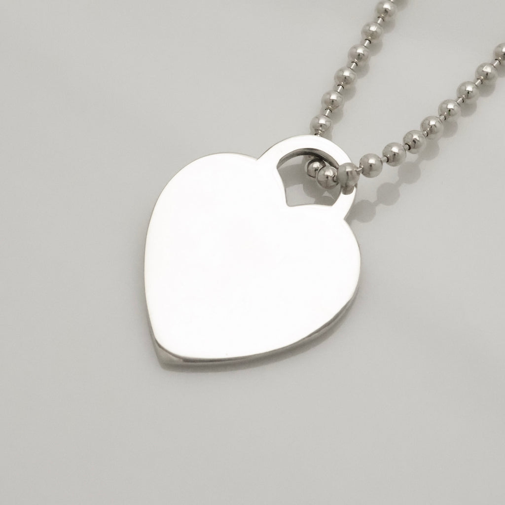 TIFFANY&Co. リターントゥ ティファニー ハート タグ ボール チェーン ネックレス AG925