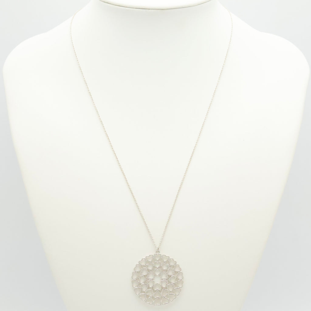 TIFFANY&Co. パロマピカソ クラウン オブ ハート メダリオン ネックレス AG925