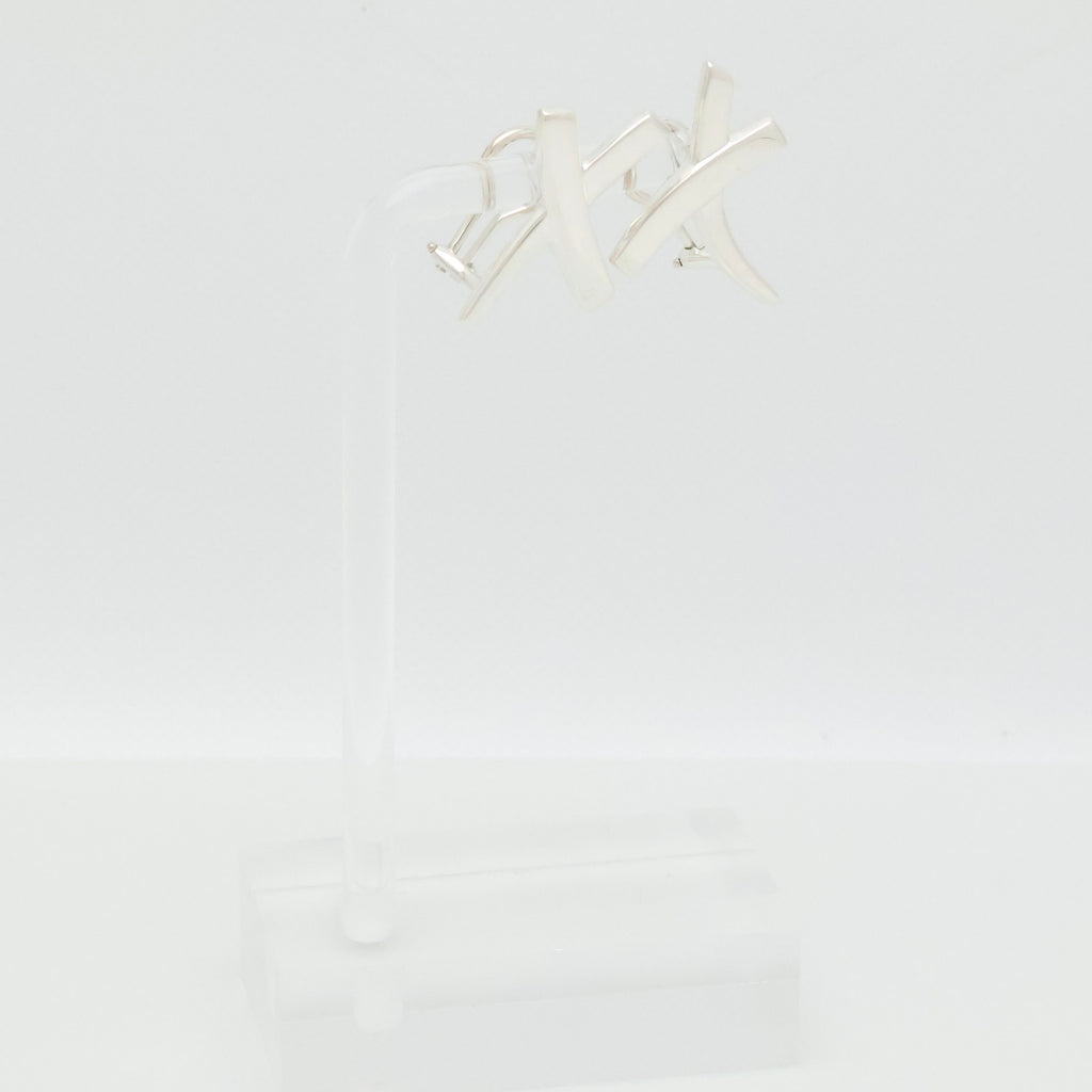 TIFFANY&Co. キス クロス パロマピカソ クリップ イヤリング AG925