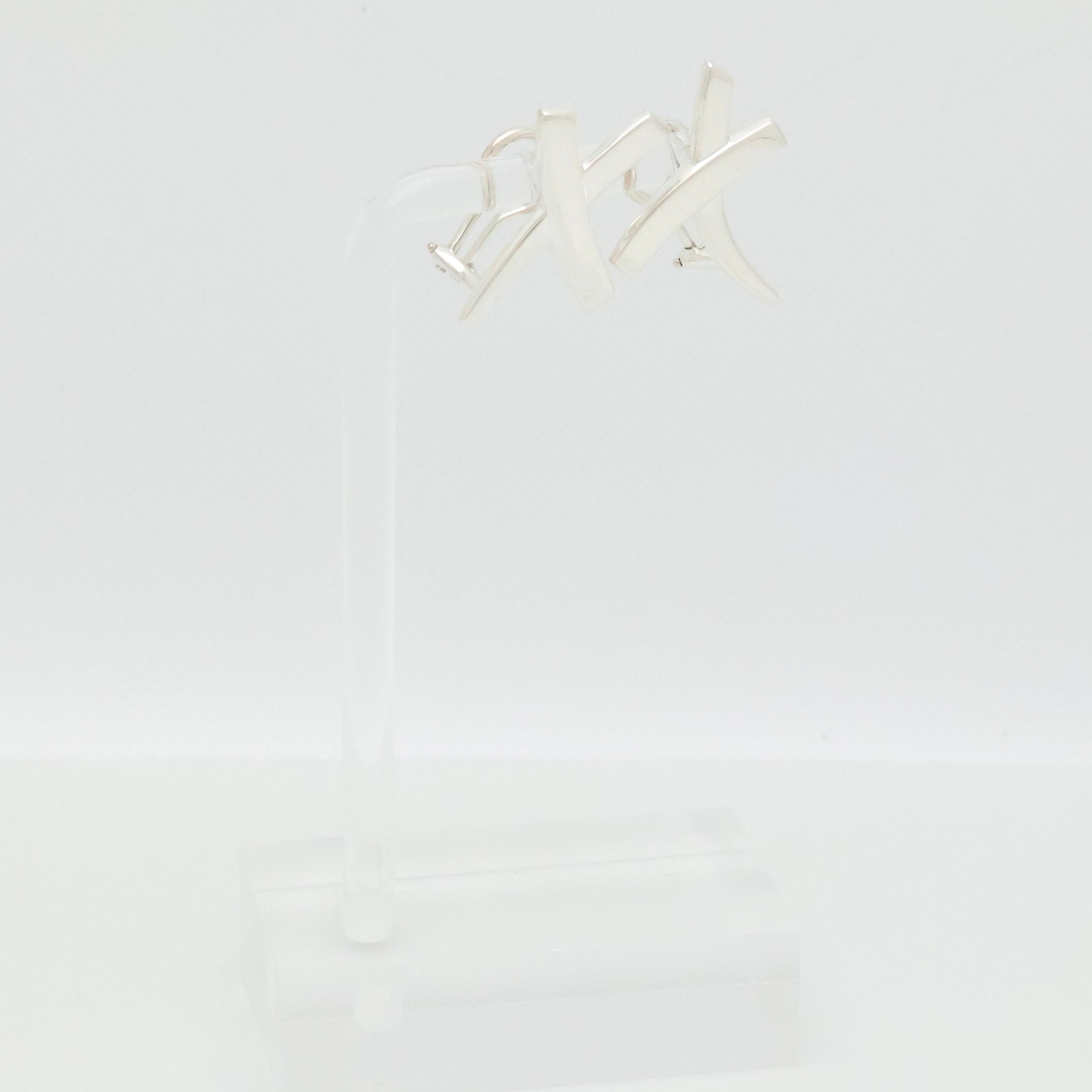 TIFFANY&Co. キス クロス パロマピカソ クリップ イヤリング AG925