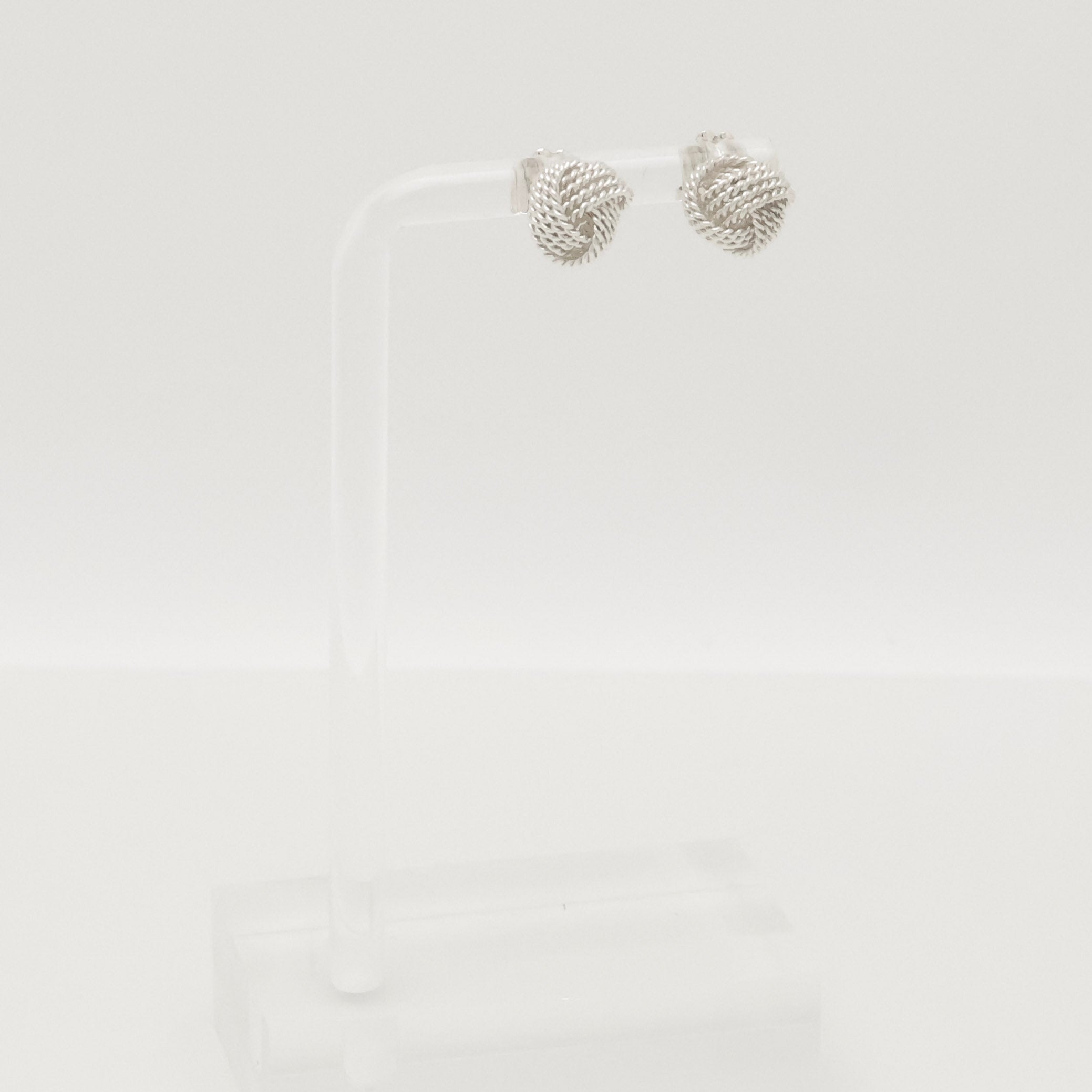 TIFFANY&Co. サマセット ツイスト ノット スタッド ピアス AG925