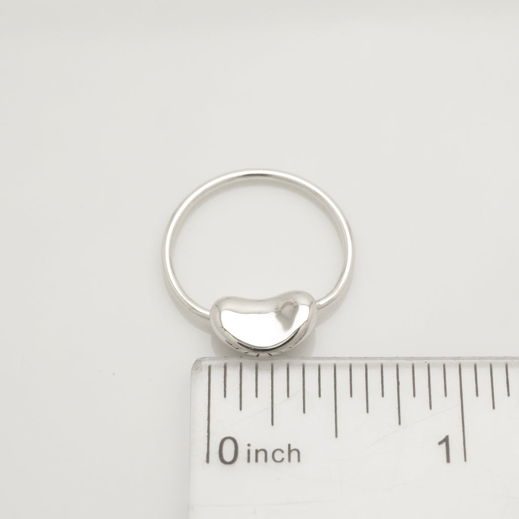Tiffany & Co. Elsa Peretti Bean Ring Sterling Silver 925