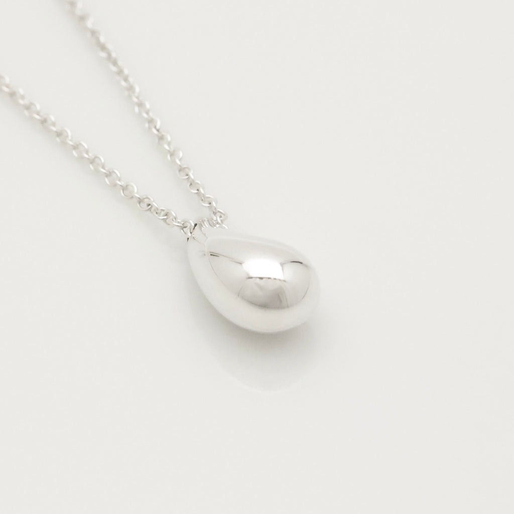 Tiffany & Co. Teardrop Necklace Pendant Sterling Silver 925 