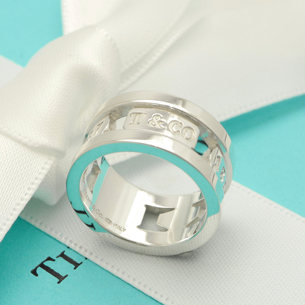 TIFFANY&Co. 1837 エレメント ワイド リング 9 号 AG925