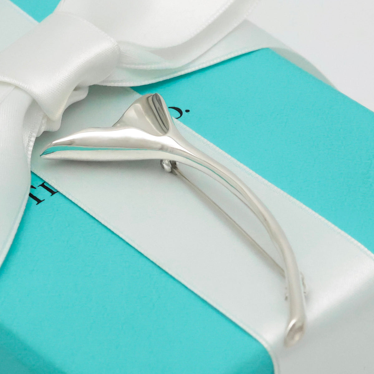 TIFFANY&Co. イチョウ ピン ブローチ AG925