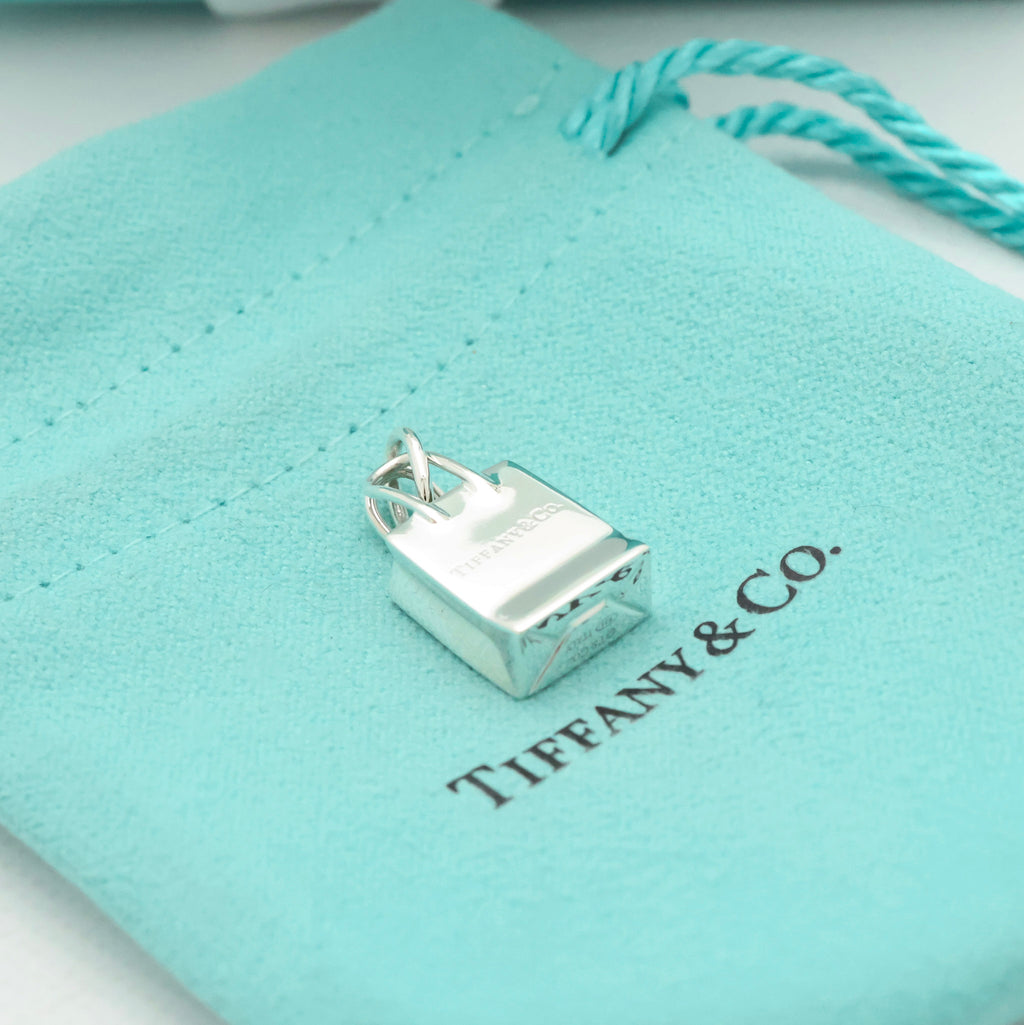 TIFFANY&Co. ショッピングバッグ ショッパー チャーム AG925