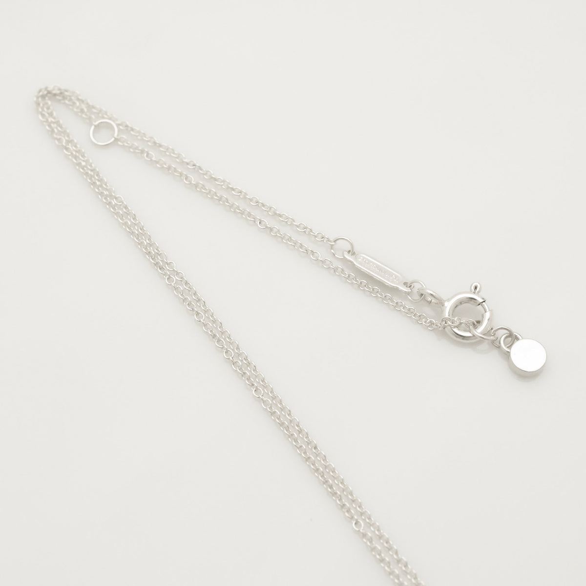 Tiffany & Co. Return to Round Necklace Sterling Silver 925 