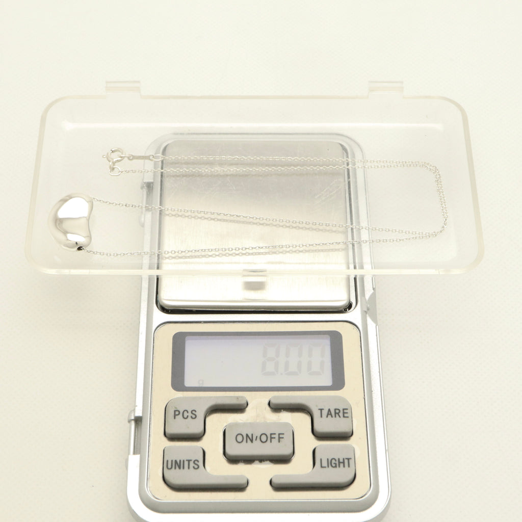 TIFFANY&Co.ラージ ビーン エルサペレッティ ネックレス AG925