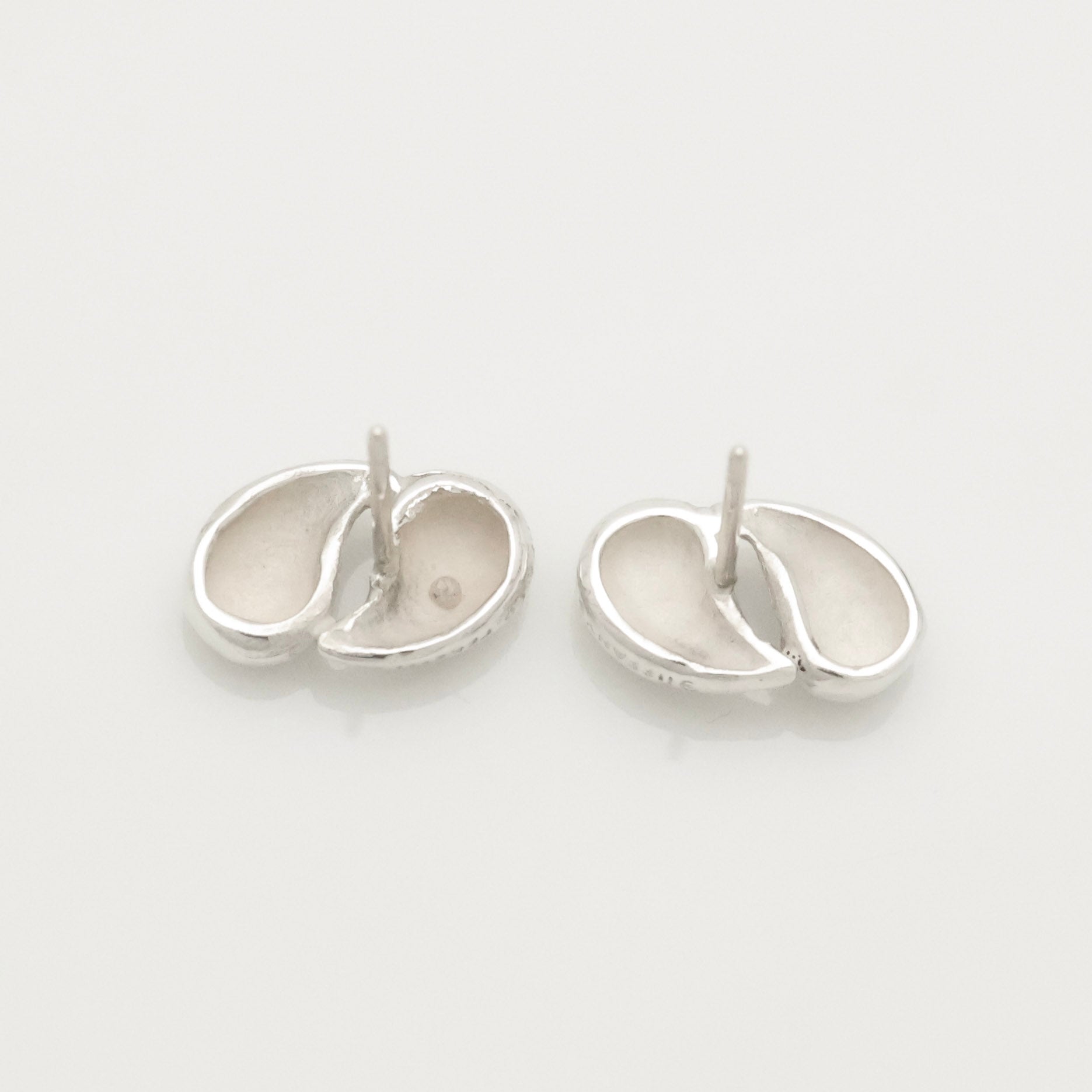 TIFFANY&Co. ダブル ティアドロップ エルサペレッティ スタッド ピアス AG925