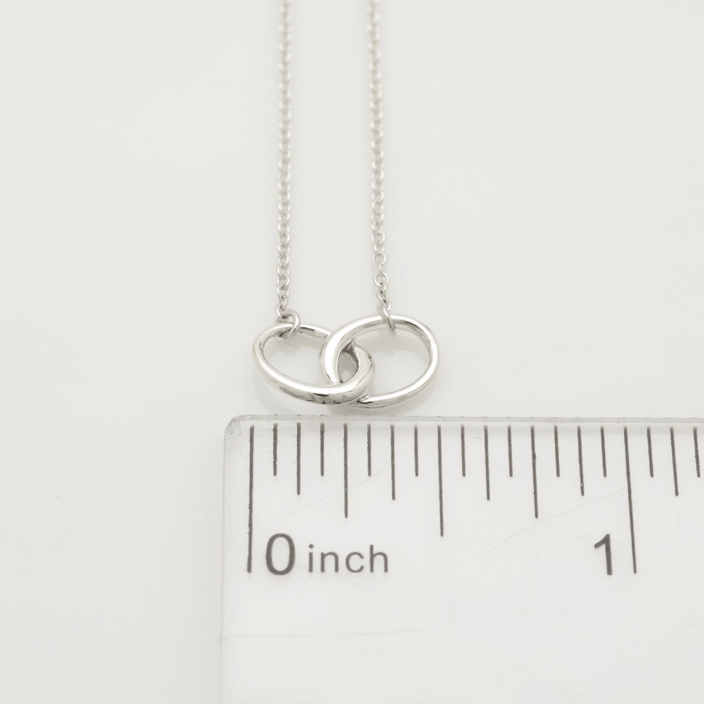 TIFFANY&Co. ダブル ループ エルサペレッティ ネックレス AG925