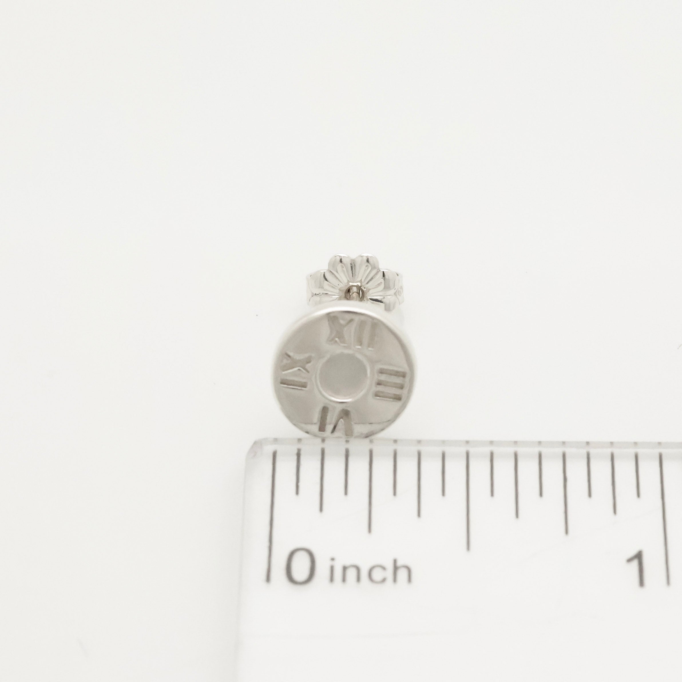 TIFFANY&Co. アトラス ピアスド サークル スタッド ピアス AG925