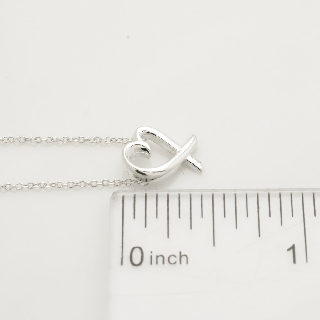 TIFFANY&Co. ミニ ラビングハート パロマピカソ ネックレス AG925