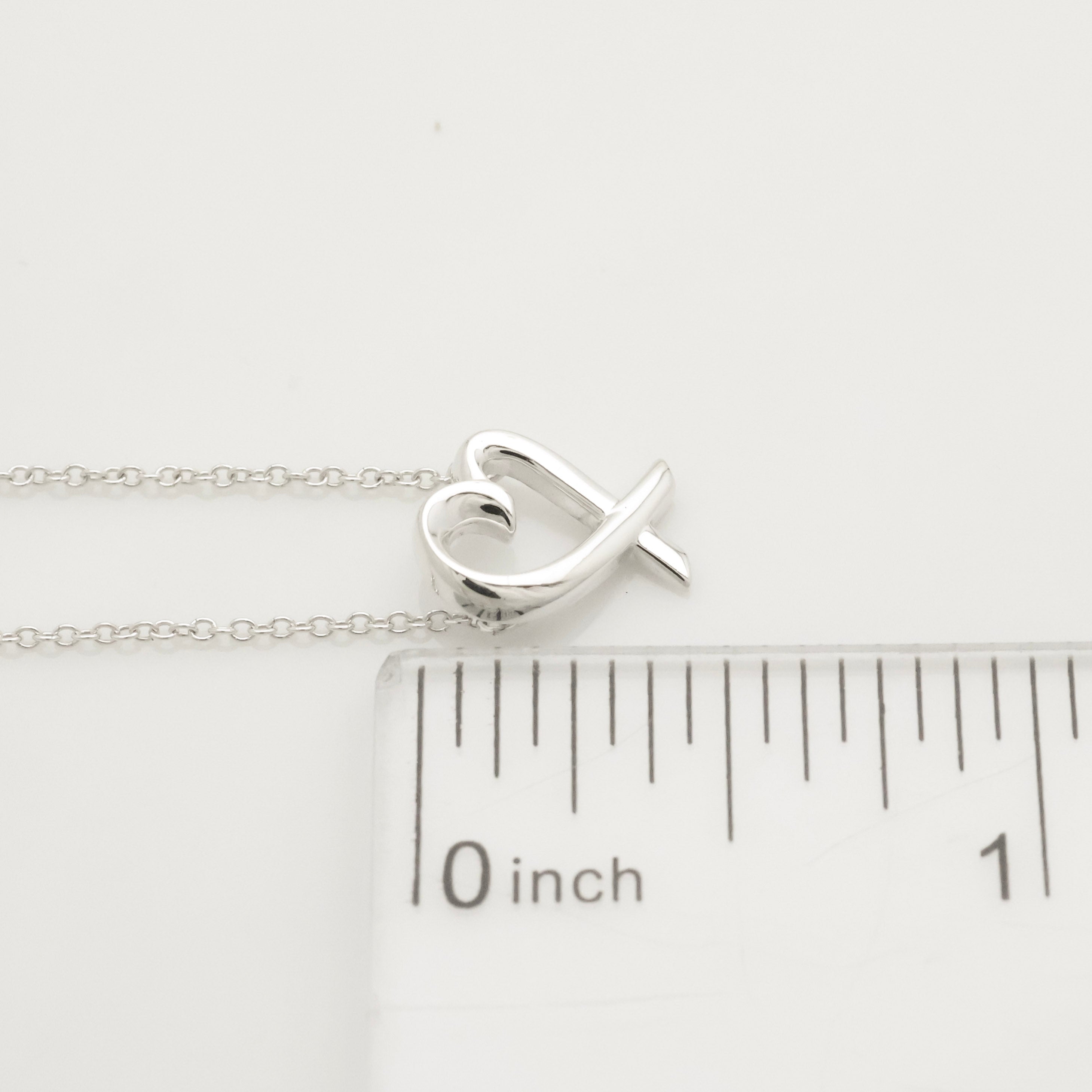 TIFFANY&Co. ミニ ラビングハート パロマピカソ ネックレス AG925