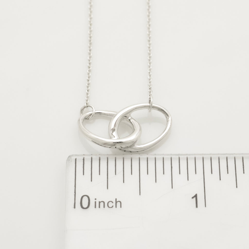 TIFFANY&Co. ダブル ループ エルサペレッティ ネックレス AG925
