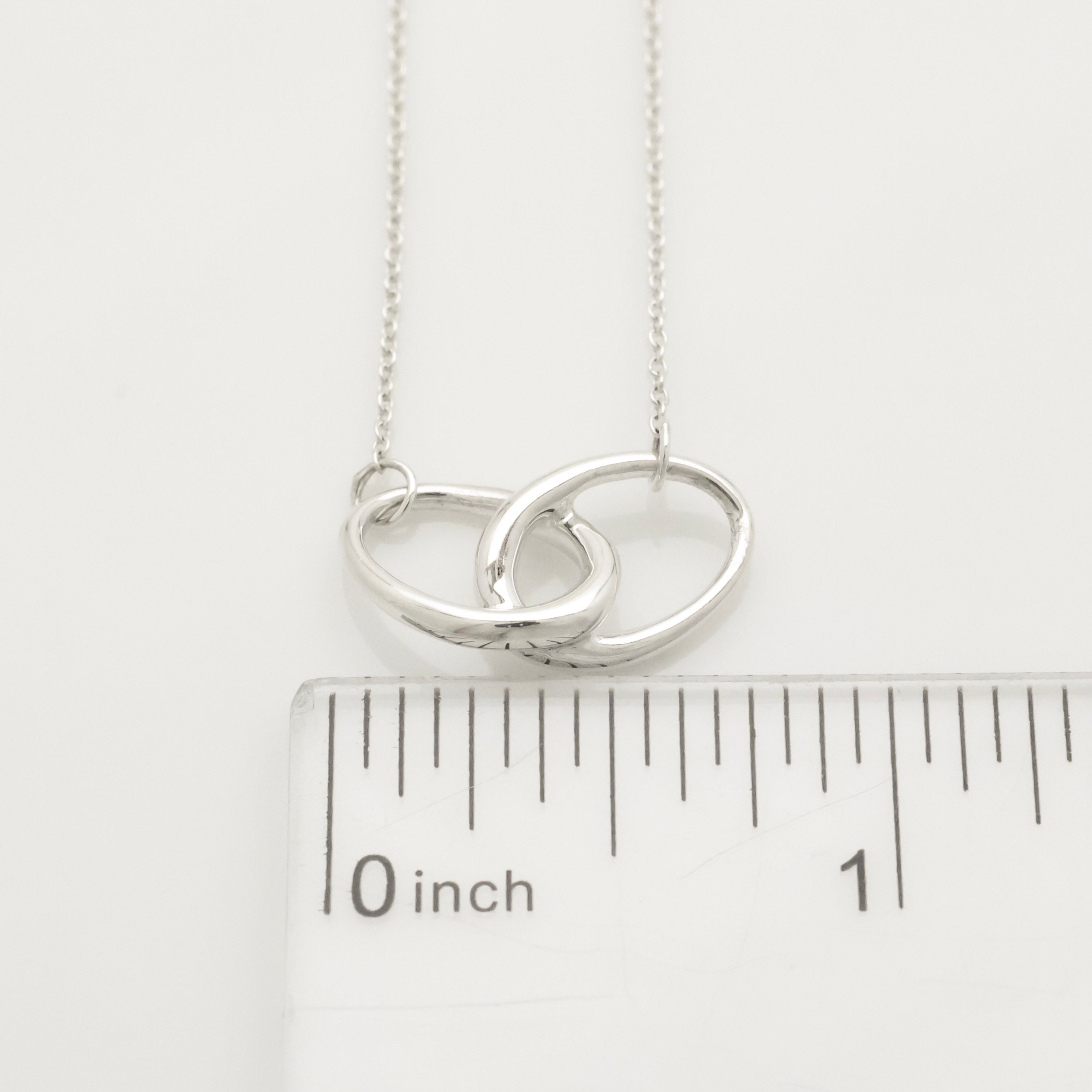 TIFFANY&Co. ダブル ループ エルサペレッティ ネックレス AG925