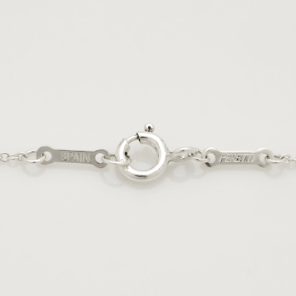  Tiffany & Co Peretti Dove Bird Cross Necklace Sterling Silver 925 