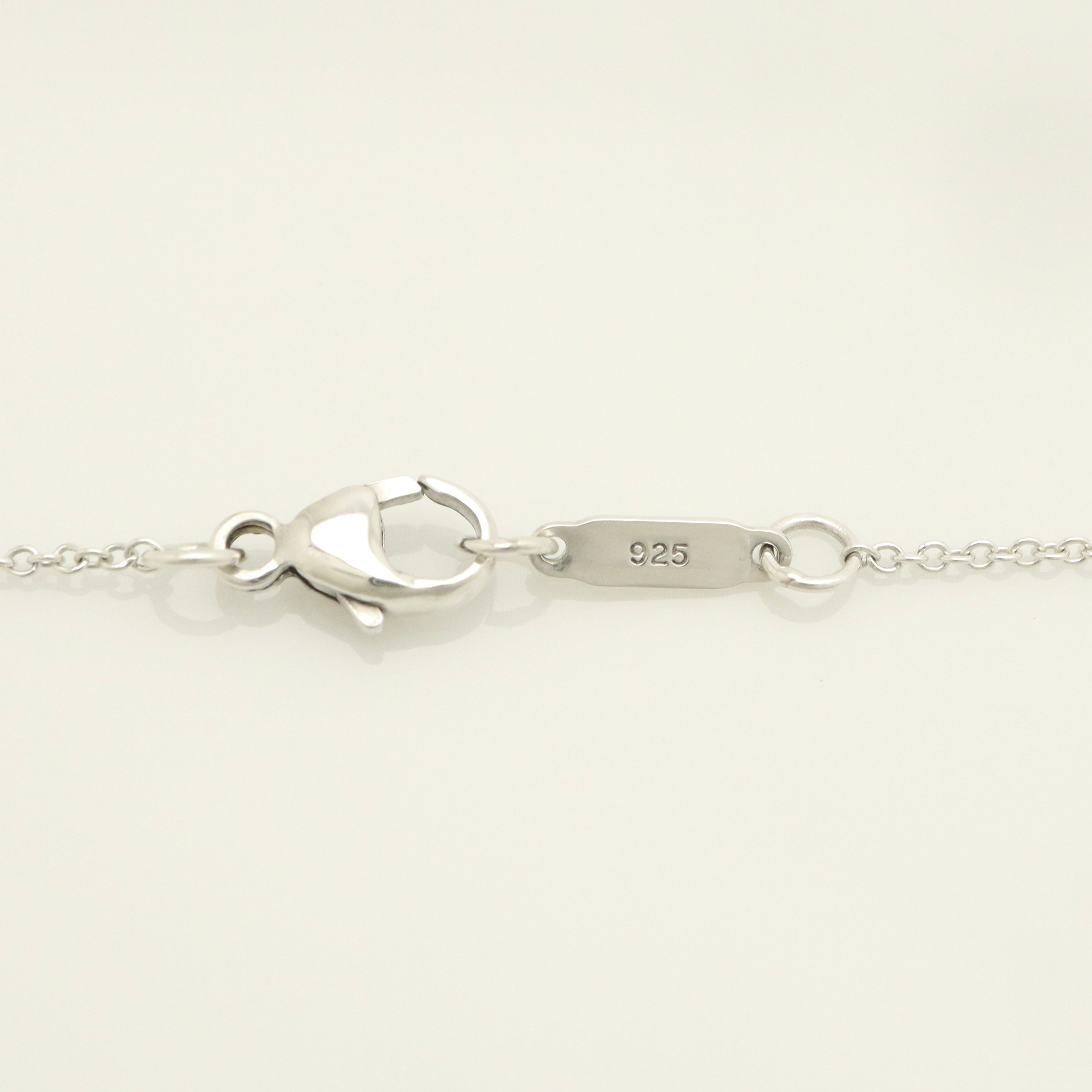 TIFFANY&Co. ドロップ ハート ネックレス AG925