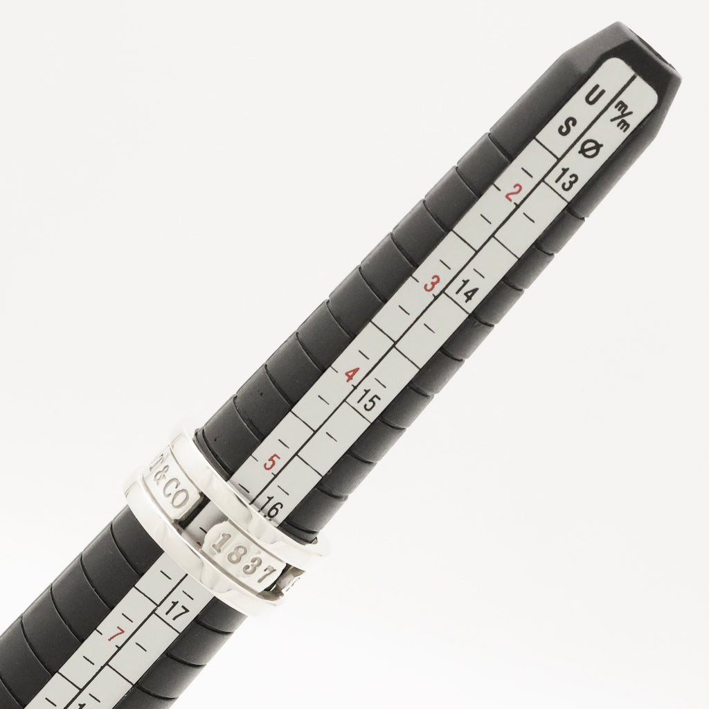 TIFFANY&Co. 1837 エレメント ワイド リング 11.5 号 AG925