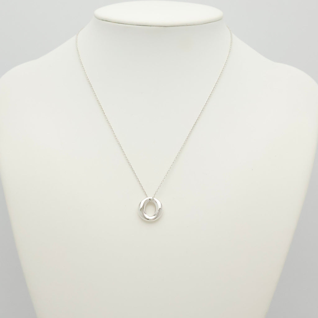Tiffany & Co. Peretti Small Sevillana Necklace Sterling Silver 925