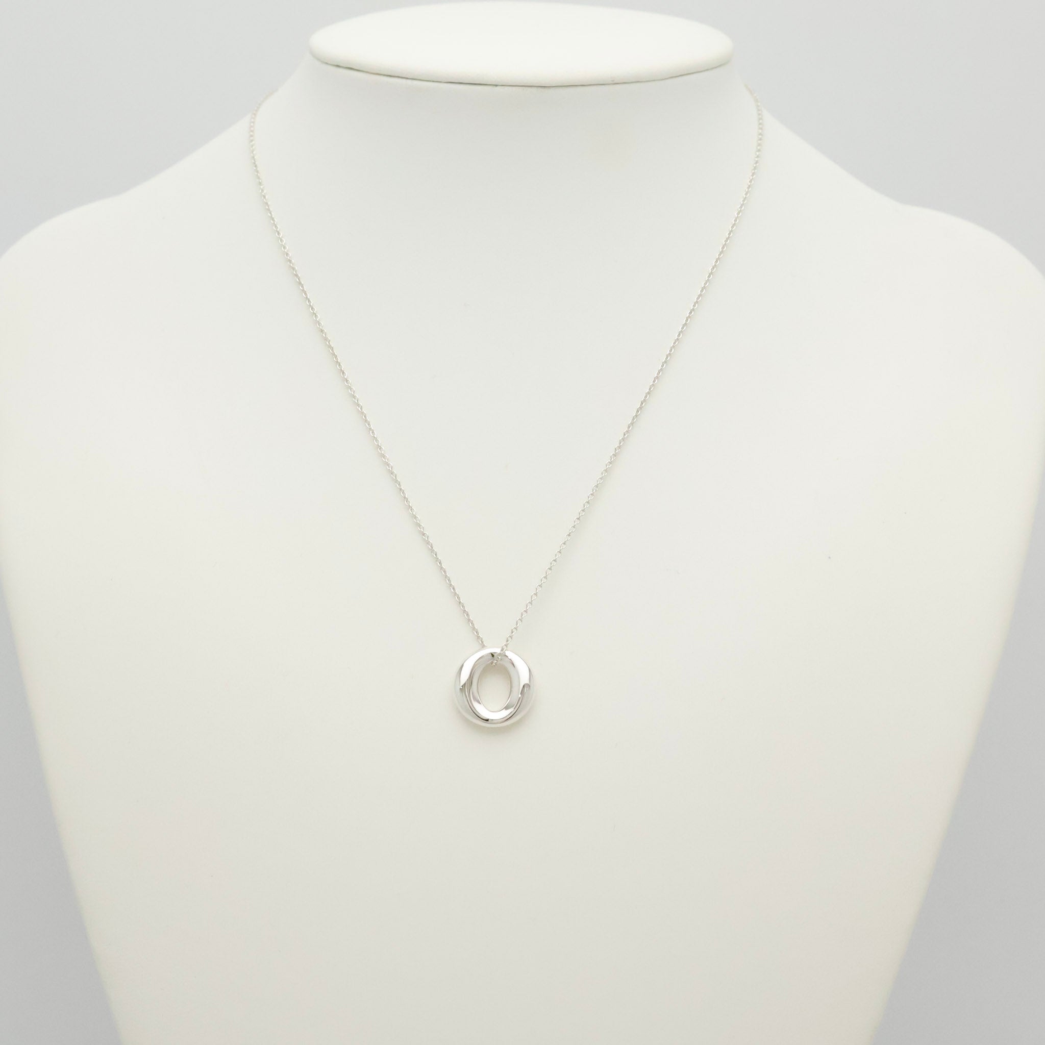 Tiffany & Co. Peretti Small Sevillana Necklace Sterling Silver 925
