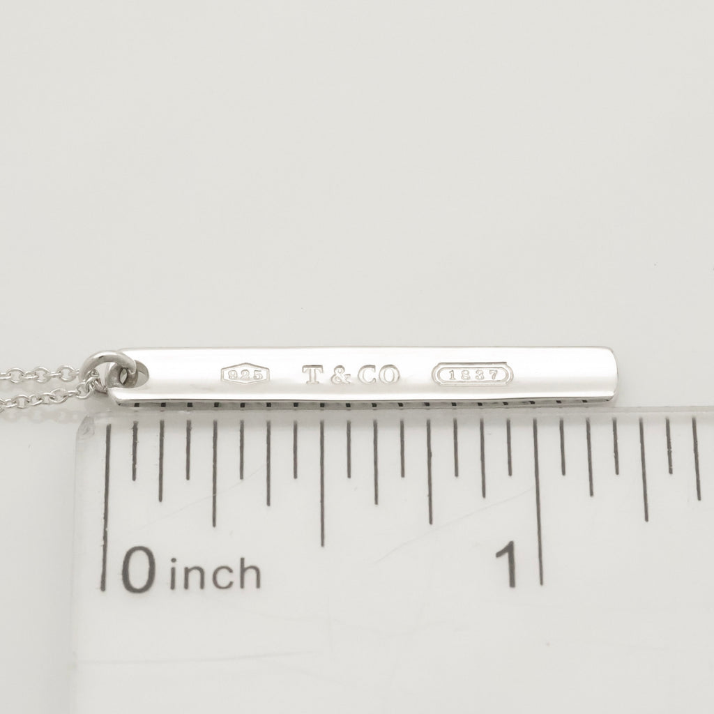 TIFFANY&Co. 1837 ナロー バー ネックレス AG925