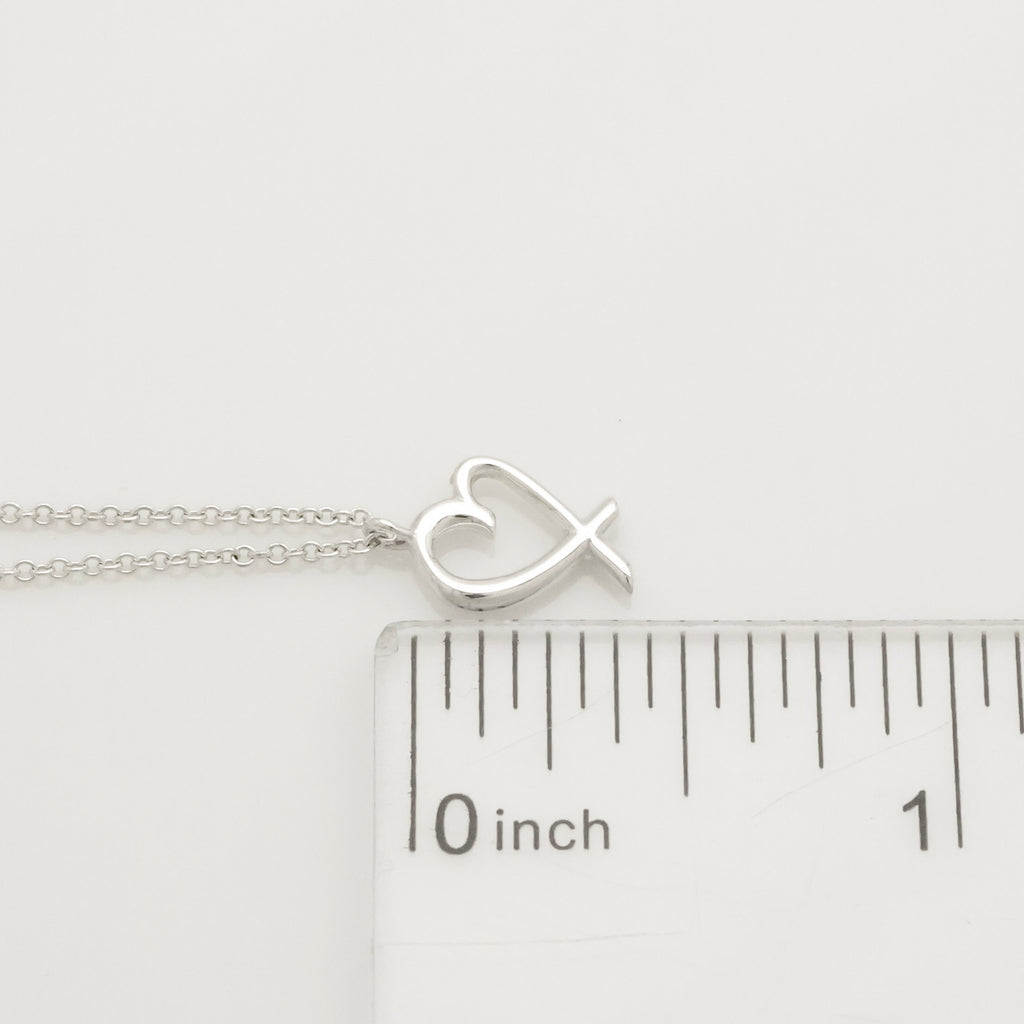 TIFFANY&Co. ミニ ラビングハート パロマピカソ ネックレス AG925