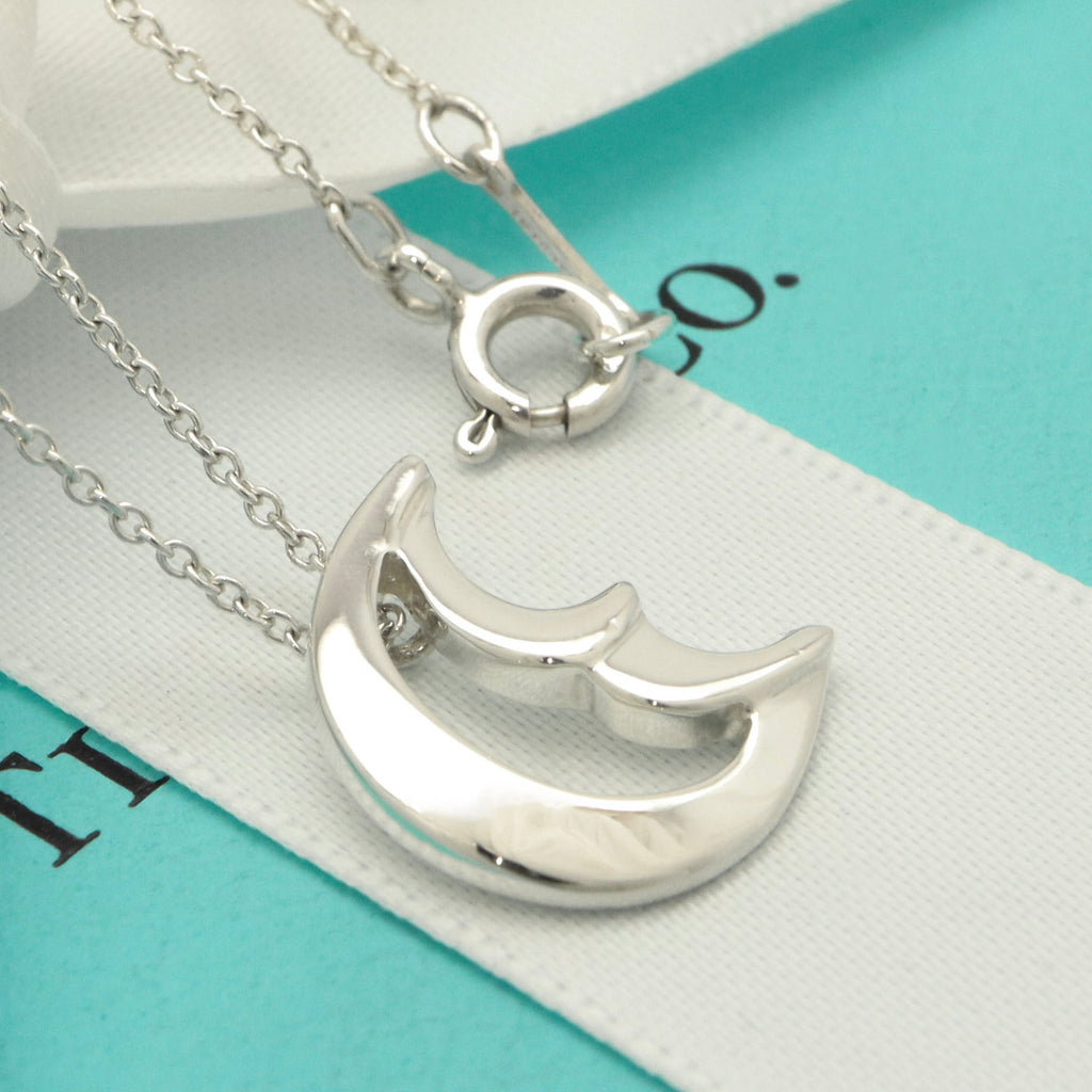 Tiffany & Co. Teardrop Necklace Pendant Sterling Silver 925 