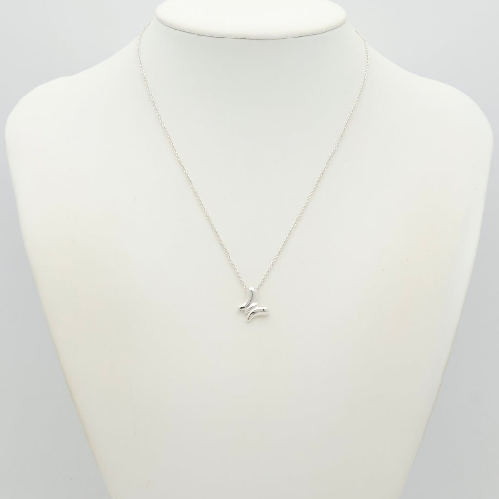 TIFFANY&Co. ミニ バタフライ 蝶 ネックレス AG925