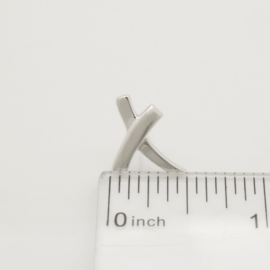 TIFFANY&Co. キス クロス パロマピカソ スタッド ピアス AG925