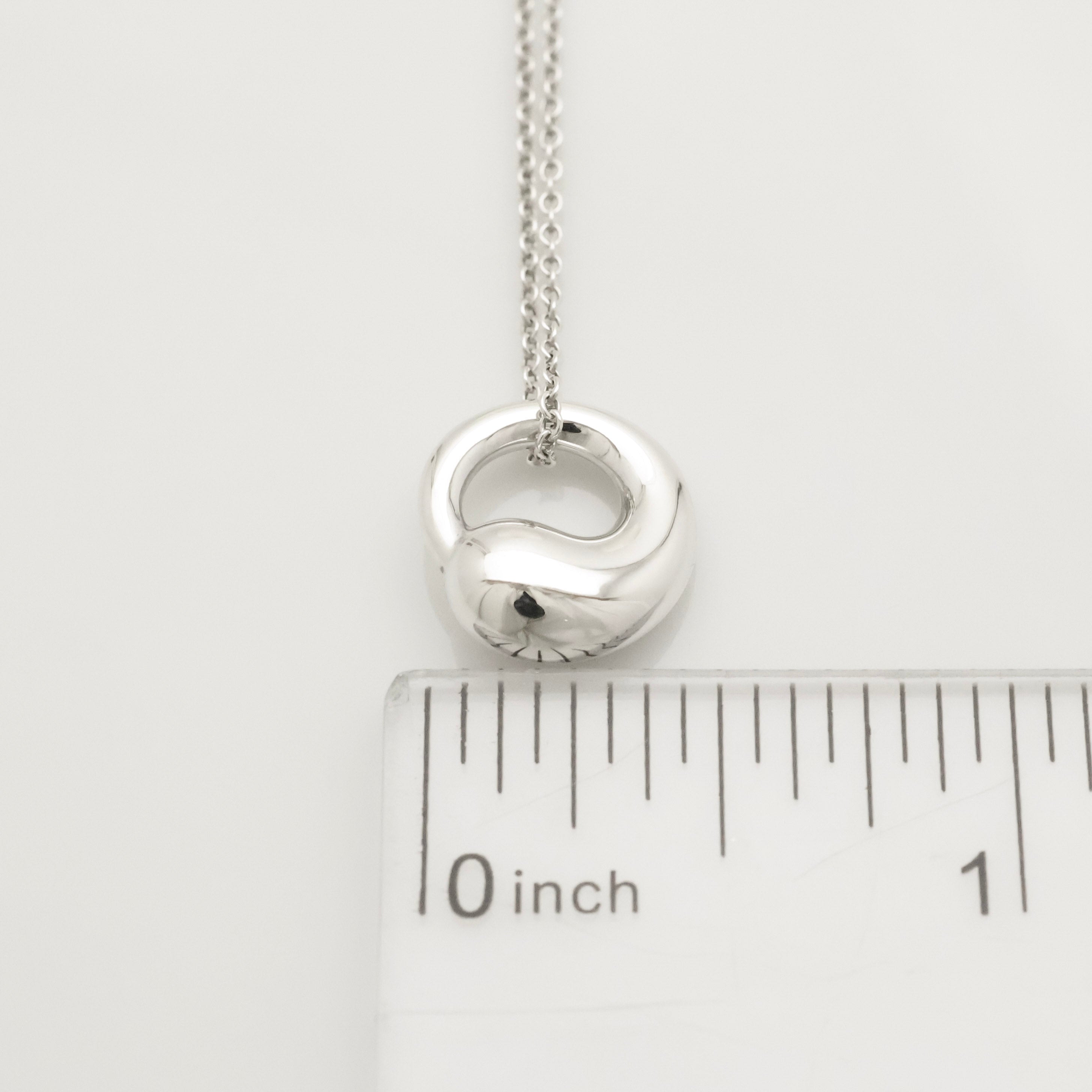 TIFFANY&Co. エターナル サークル エルサペレッティ ネックレス  AG925