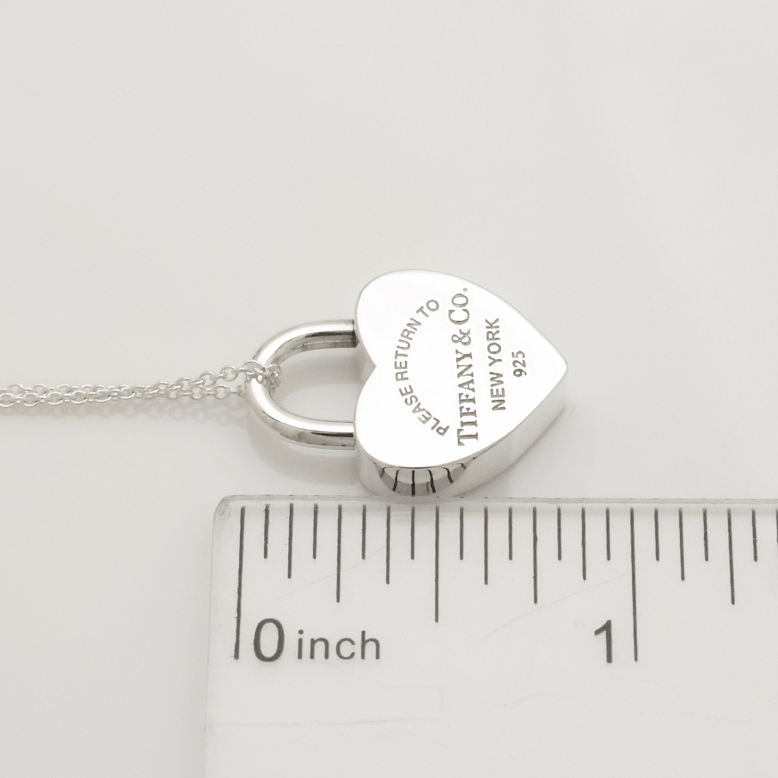 TIFFANY&Co. リターントゥ ティファニー ハート ロック ネックレス AG925