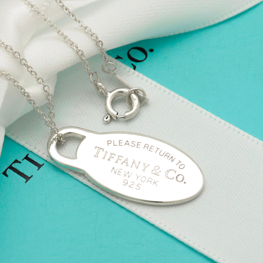 TIFFANY&Co.リターントゥ ティファニー オーバル ネックレス AG925