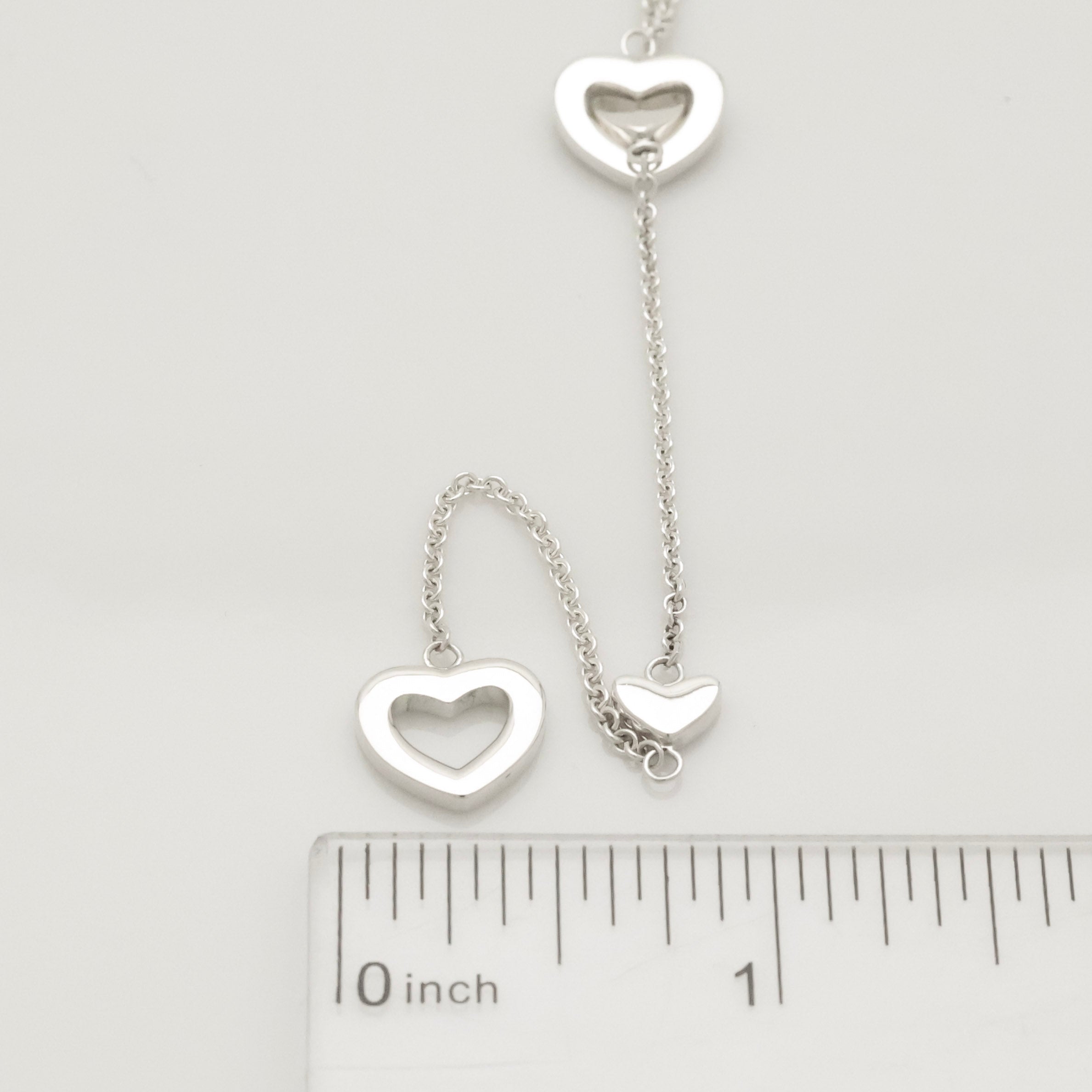 TIFFANY&Co. ハート リンク ラリアット ネックレスAG925