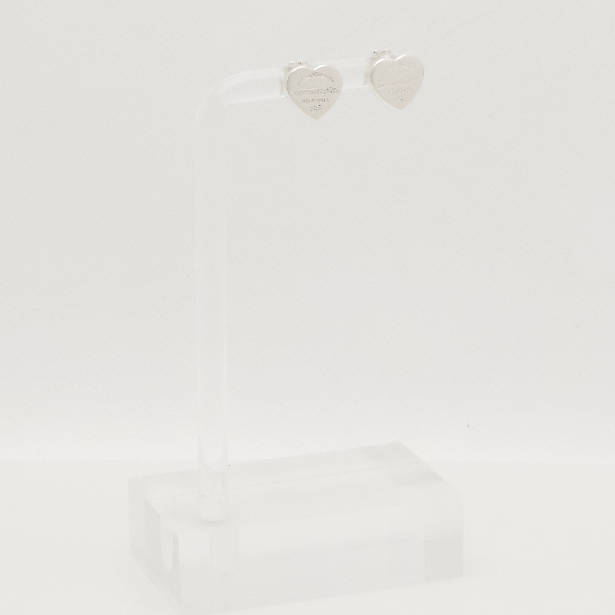 TIFFANY&Co. リターントゥ ティファニー ハート タグ スタッド ピアス AG925