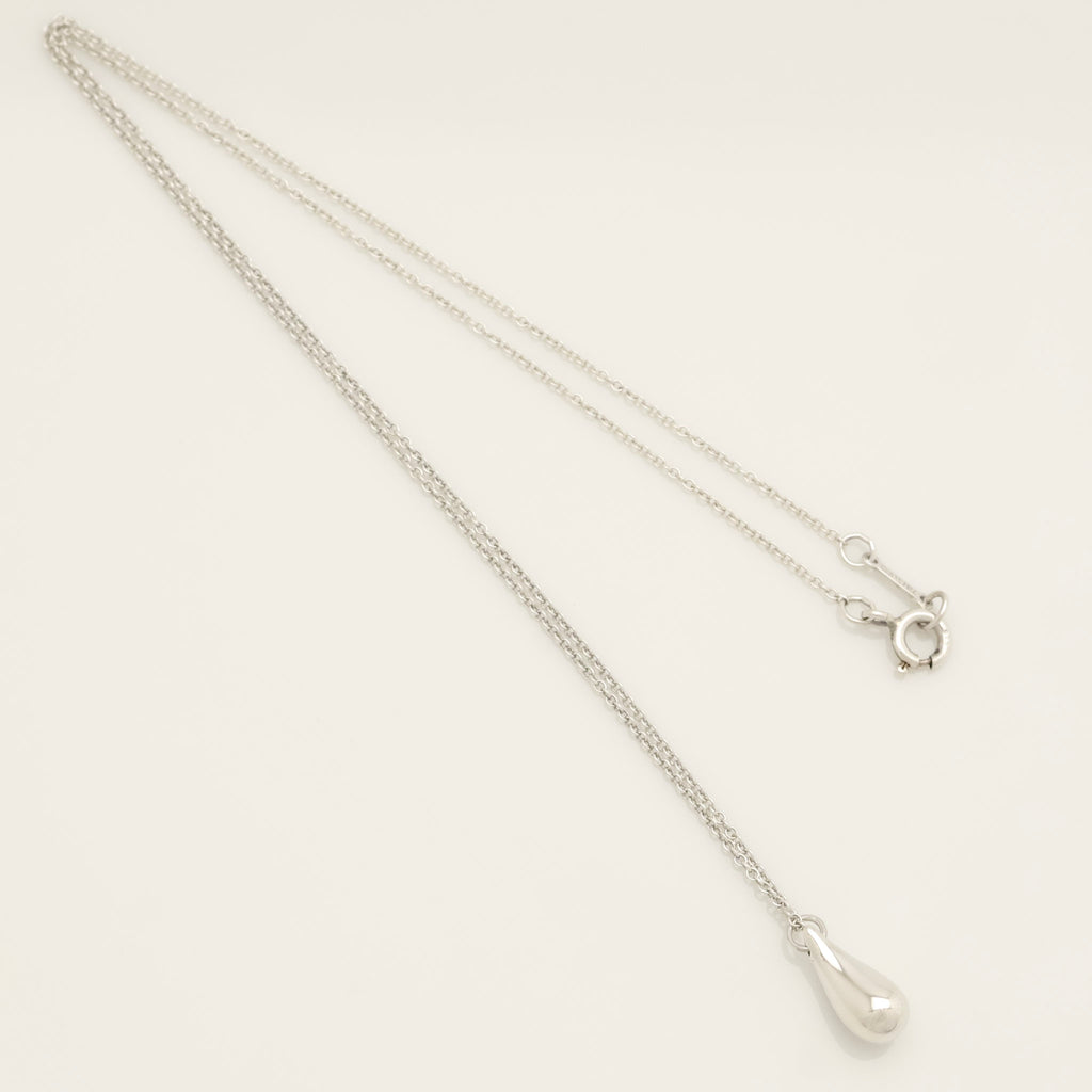 Tiffany & Co. Teardrop Necklace Pendant Sterling Silver 925 