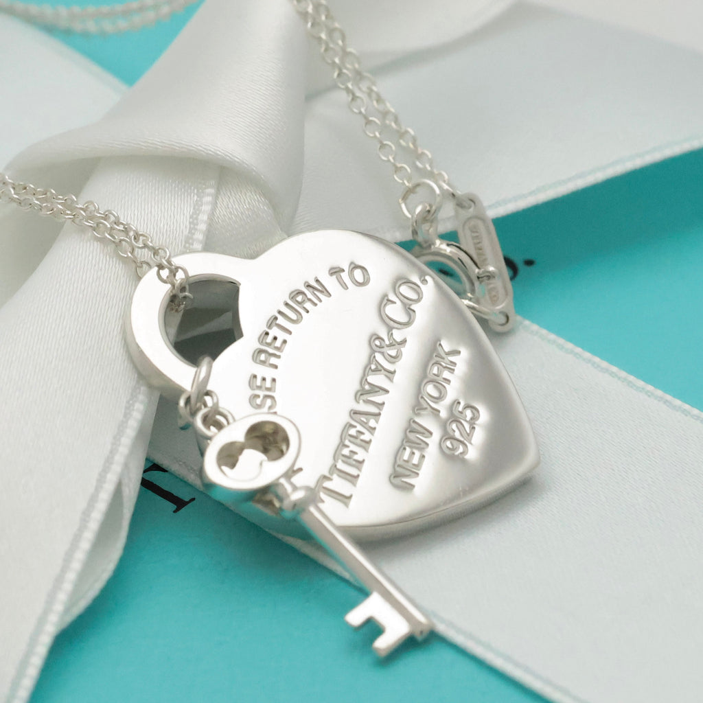 TIFFANY&Co. リターントゥ ティファニー ハート タグ キー ネックレス AG925