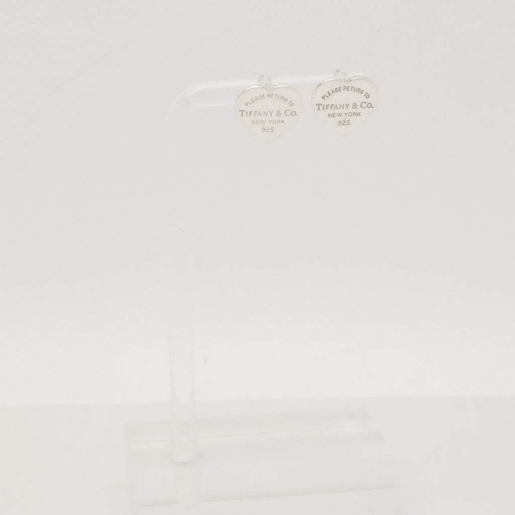 TIFFANY&Co. リターントゥ ティファニー ハート タグ スタッド ピアス AG925