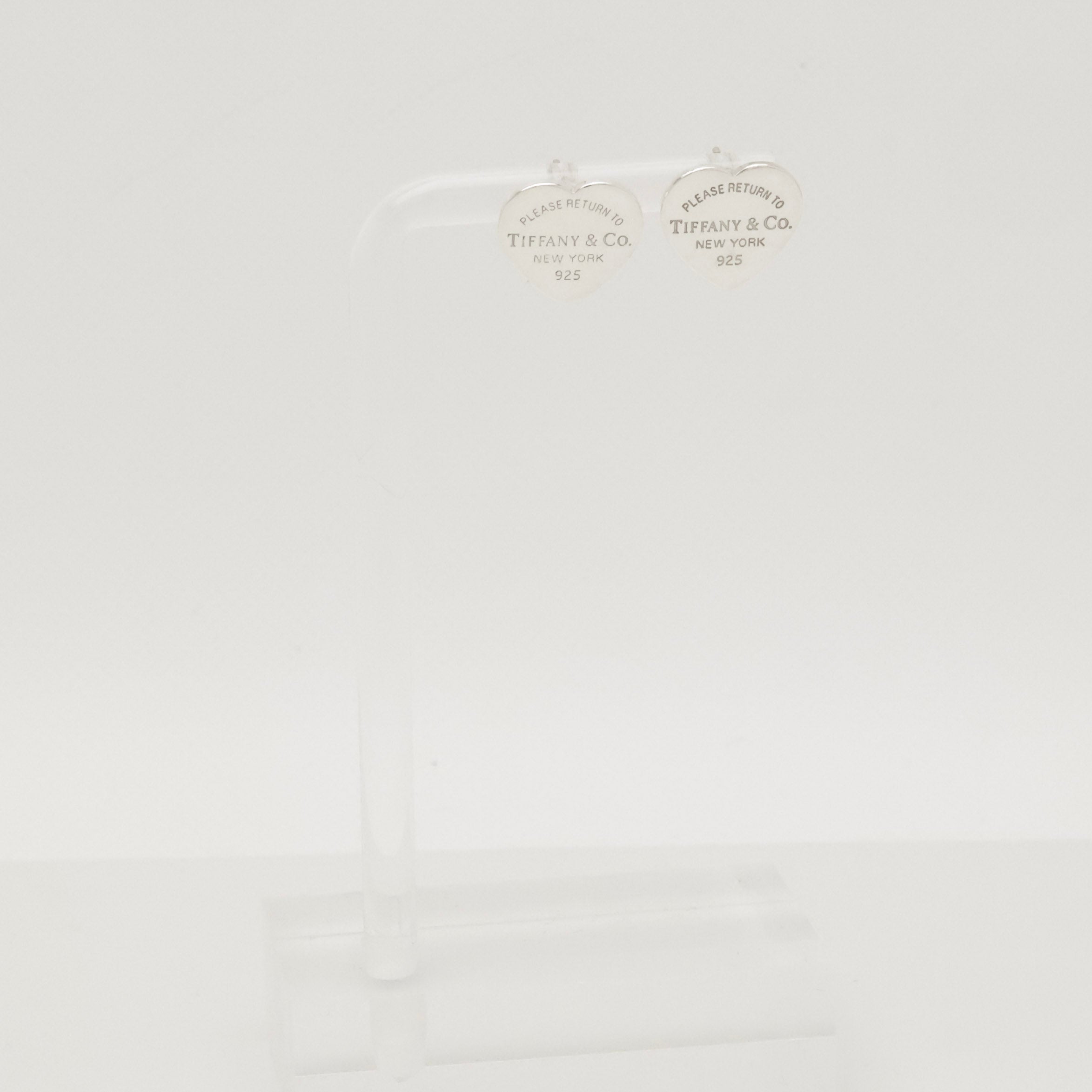 TIFFANY&Co. リターントゥ ティファニー ハート タグ スタッド ピアス AG925