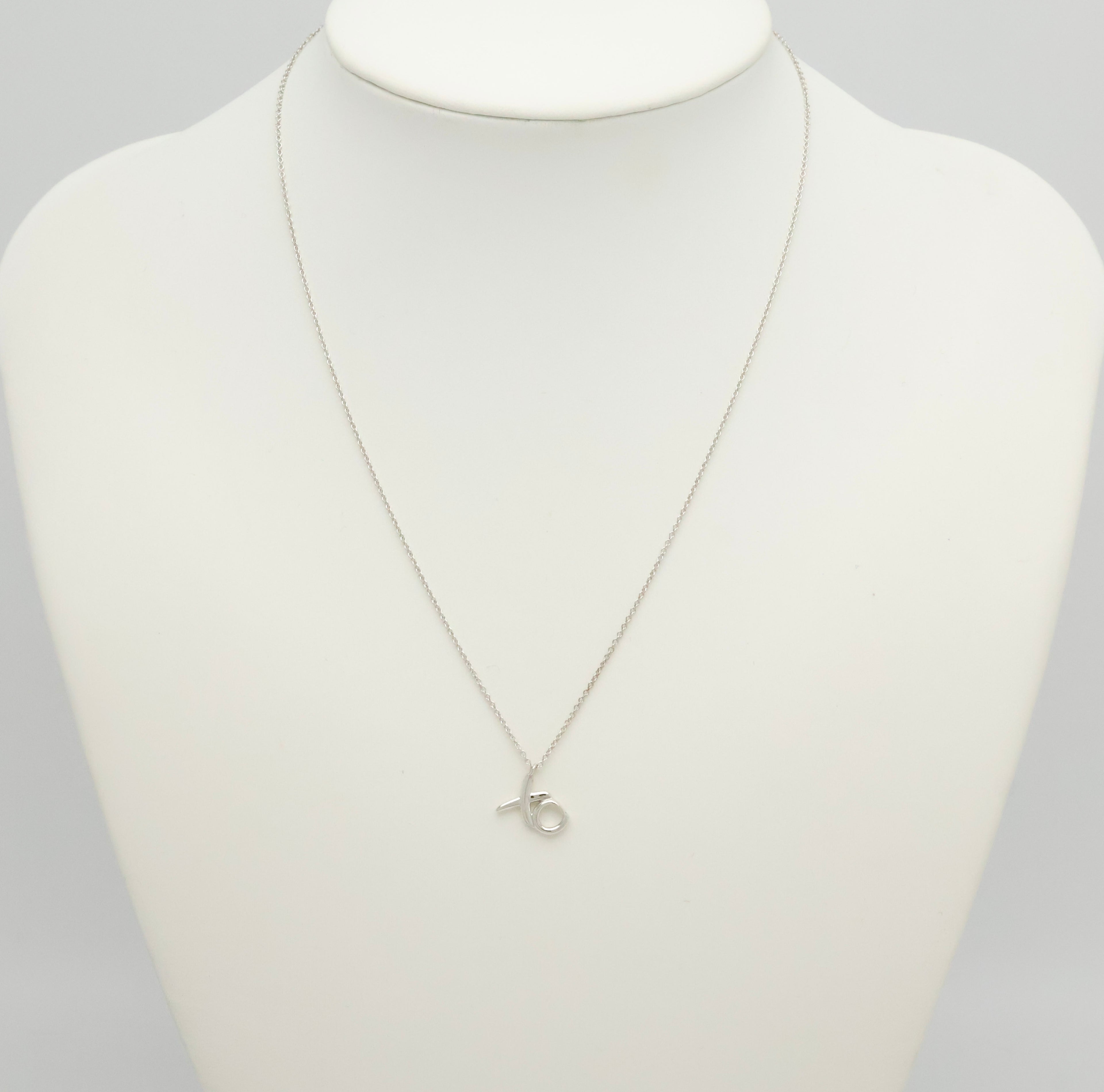 TIFFANY&Co. ラブ アンド キス XO パロマピカソ ネックレス AG925
