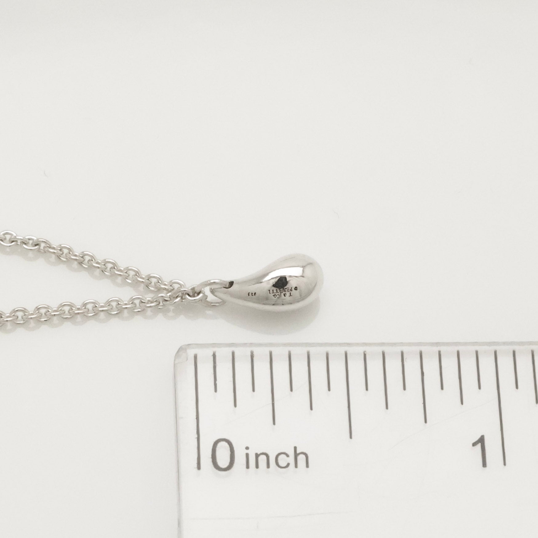 Tiffany & Co. Peretti Five 5 Teardrop Bracelet Sterling Silver 925