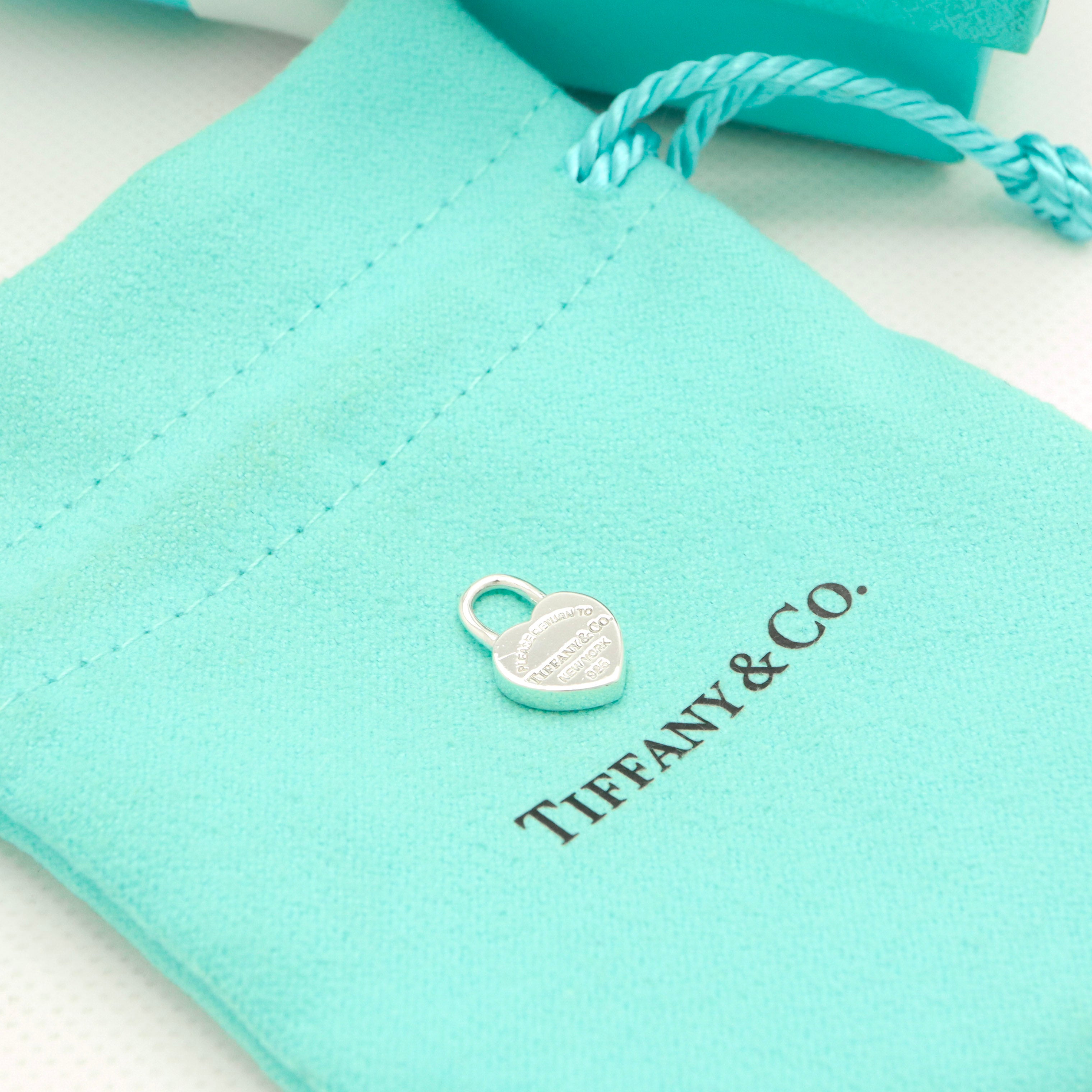 TIFFANY&Co. リターントゥ ティファニー ハート ロック チャーム AG925