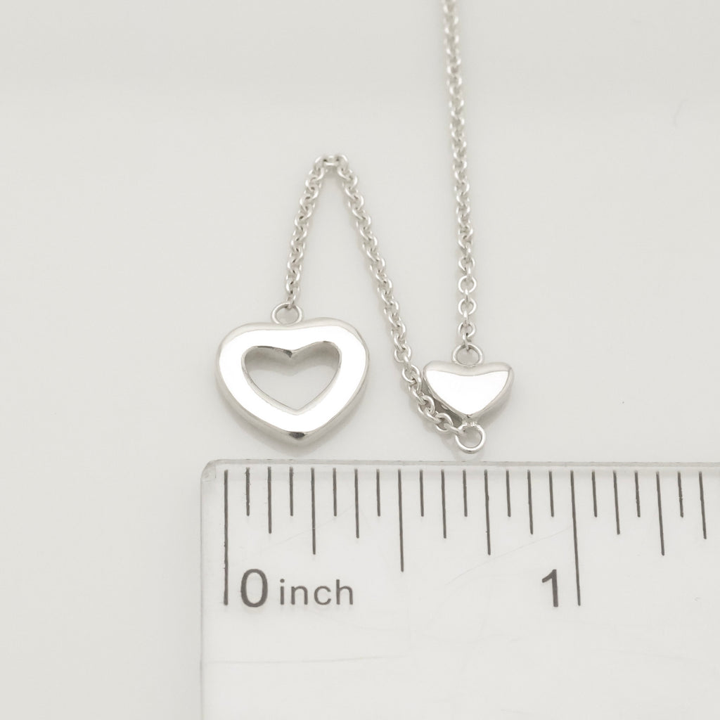 TIFFANY&Co. ハート リンク ラリアット ネックレス AG925