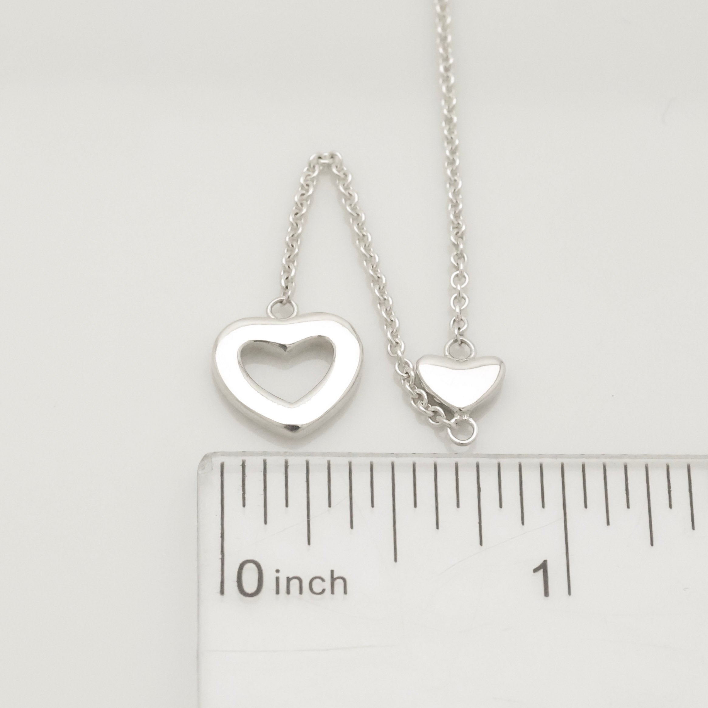 TIFFANY&Co. ハート リンク ラリアット ネックレス AG925