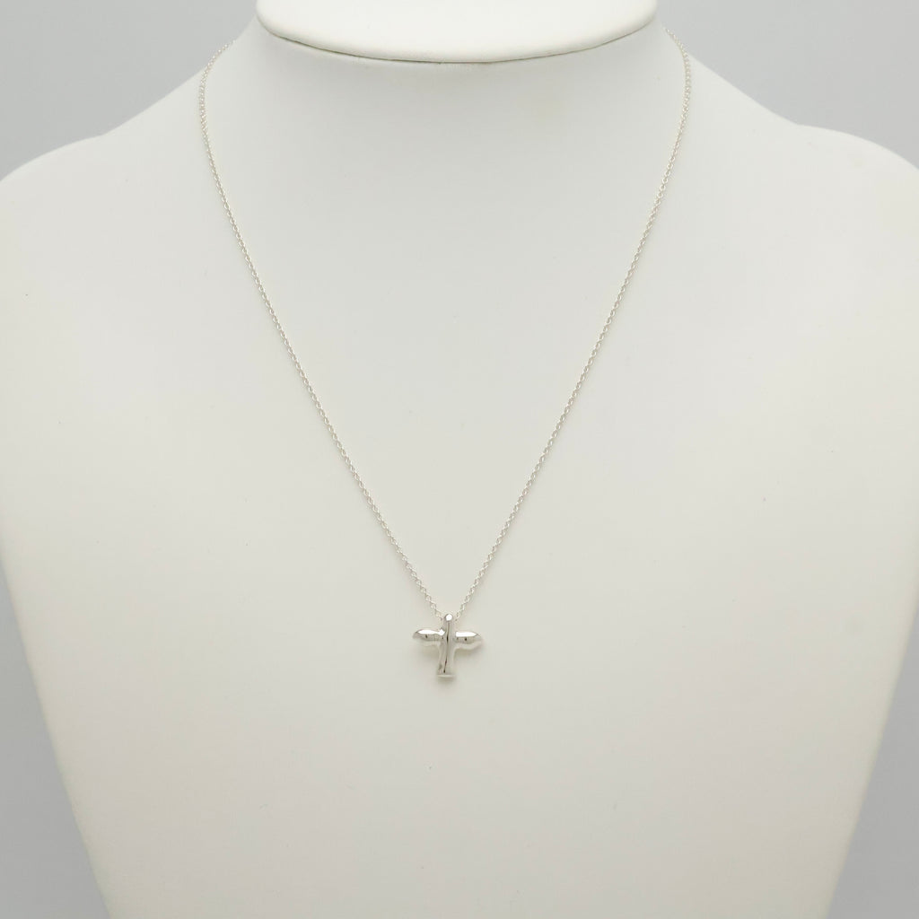TIFFANY&Co. バード クロス エルサペレッティ ネックレス AG925