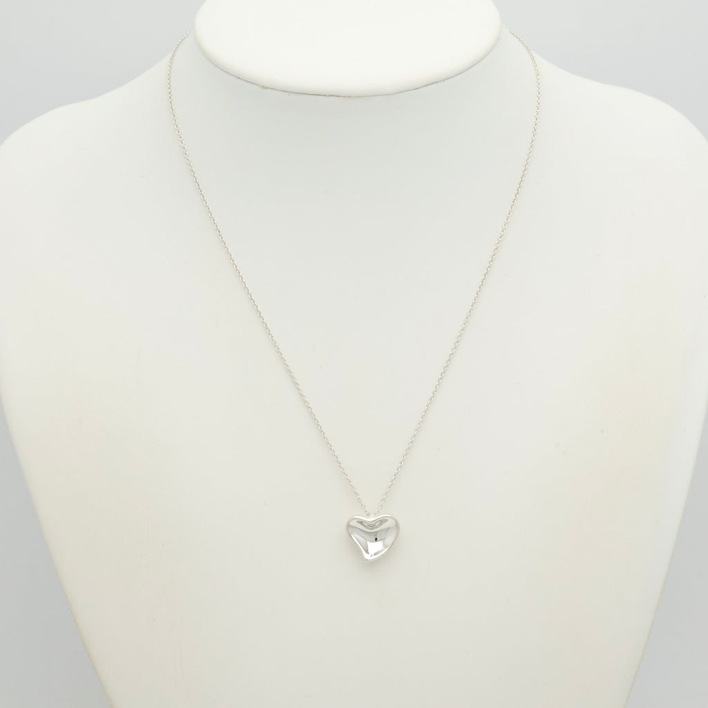 TIFFANY&Co. カーブド ハート エルサペレッティ ネックレス AG925
