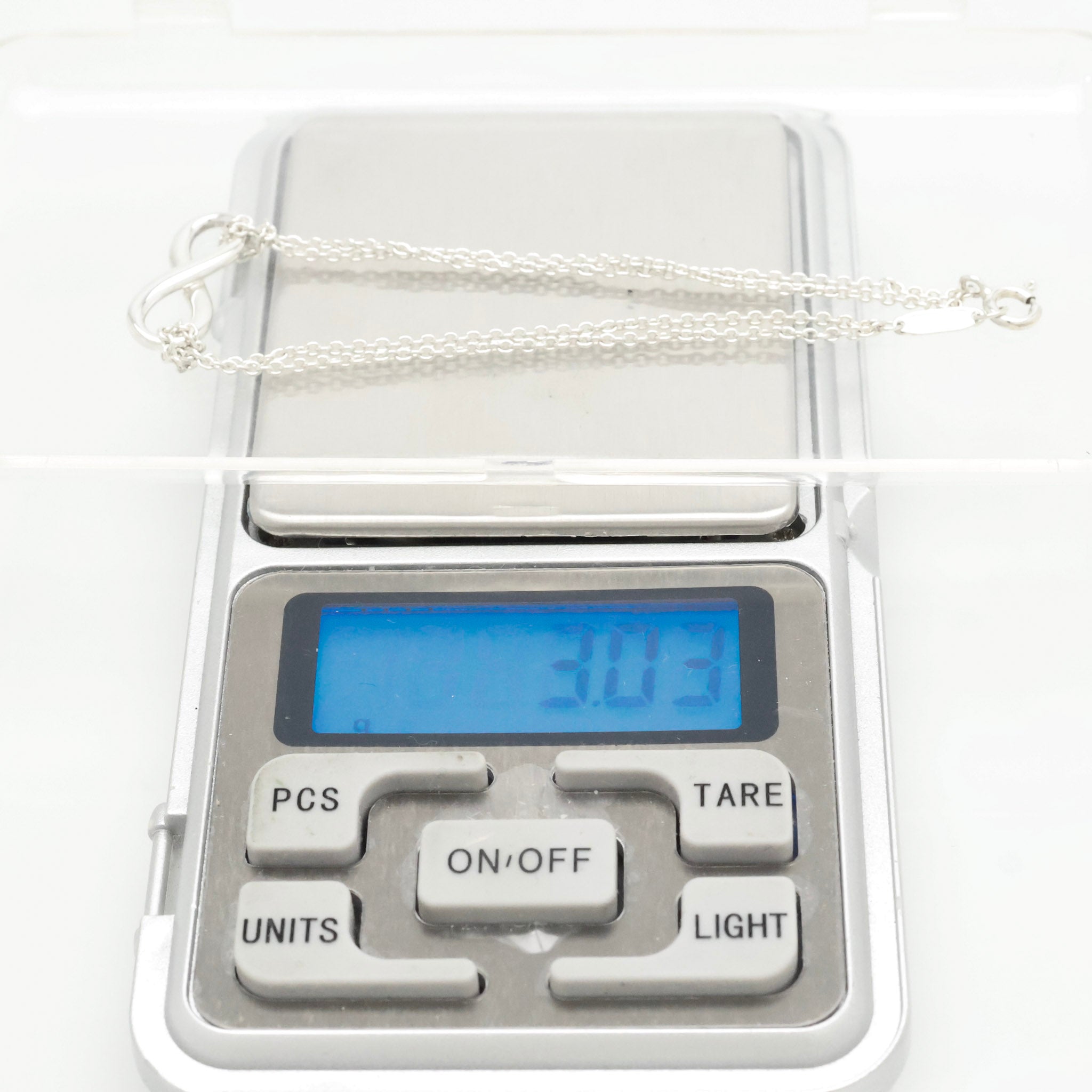 TIFFANY&Co. インフィニティ ダブル チェーン ブレスレット AG925