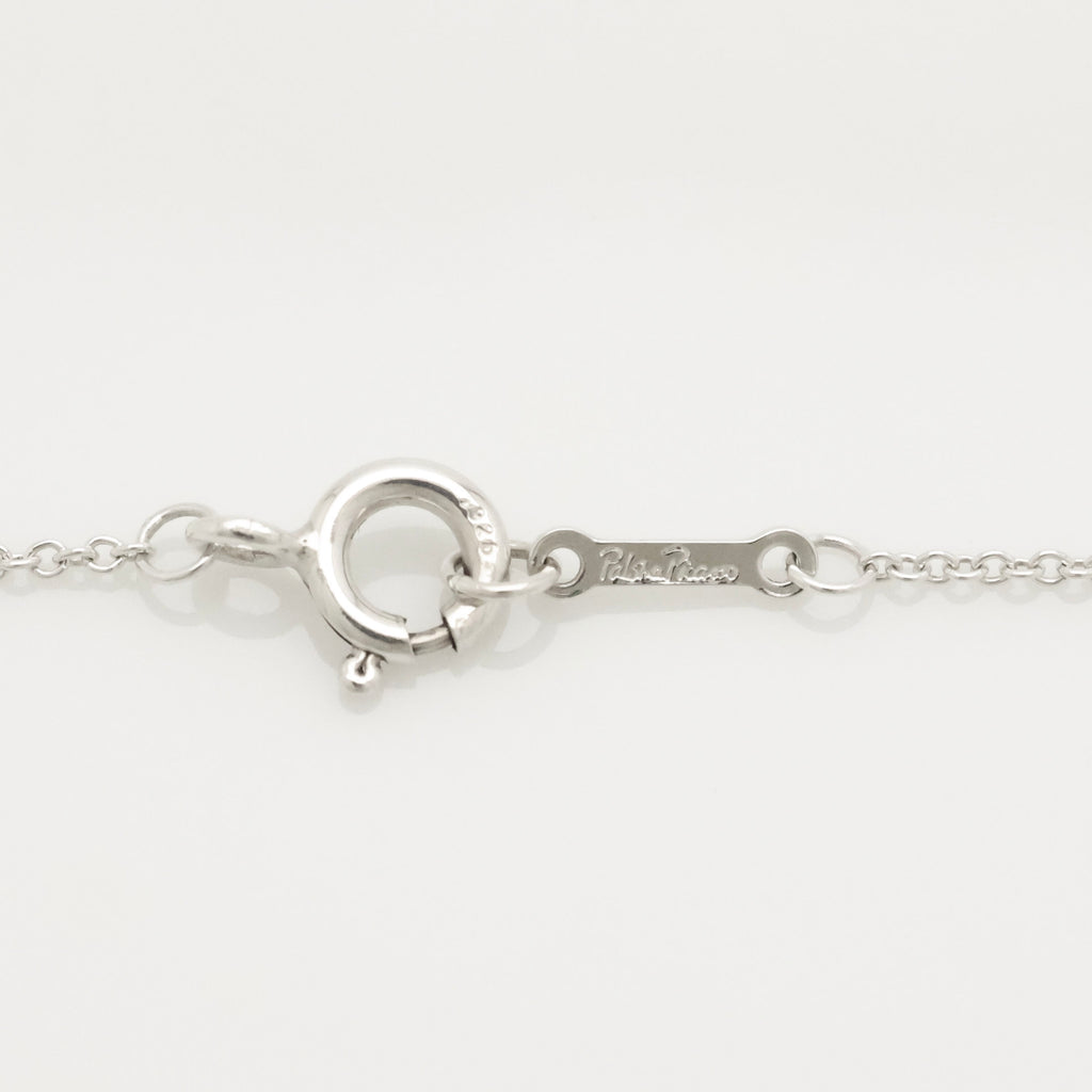 Tiffany & Co. Loving Heart Pendant Necklace Sterling Silver 925 
