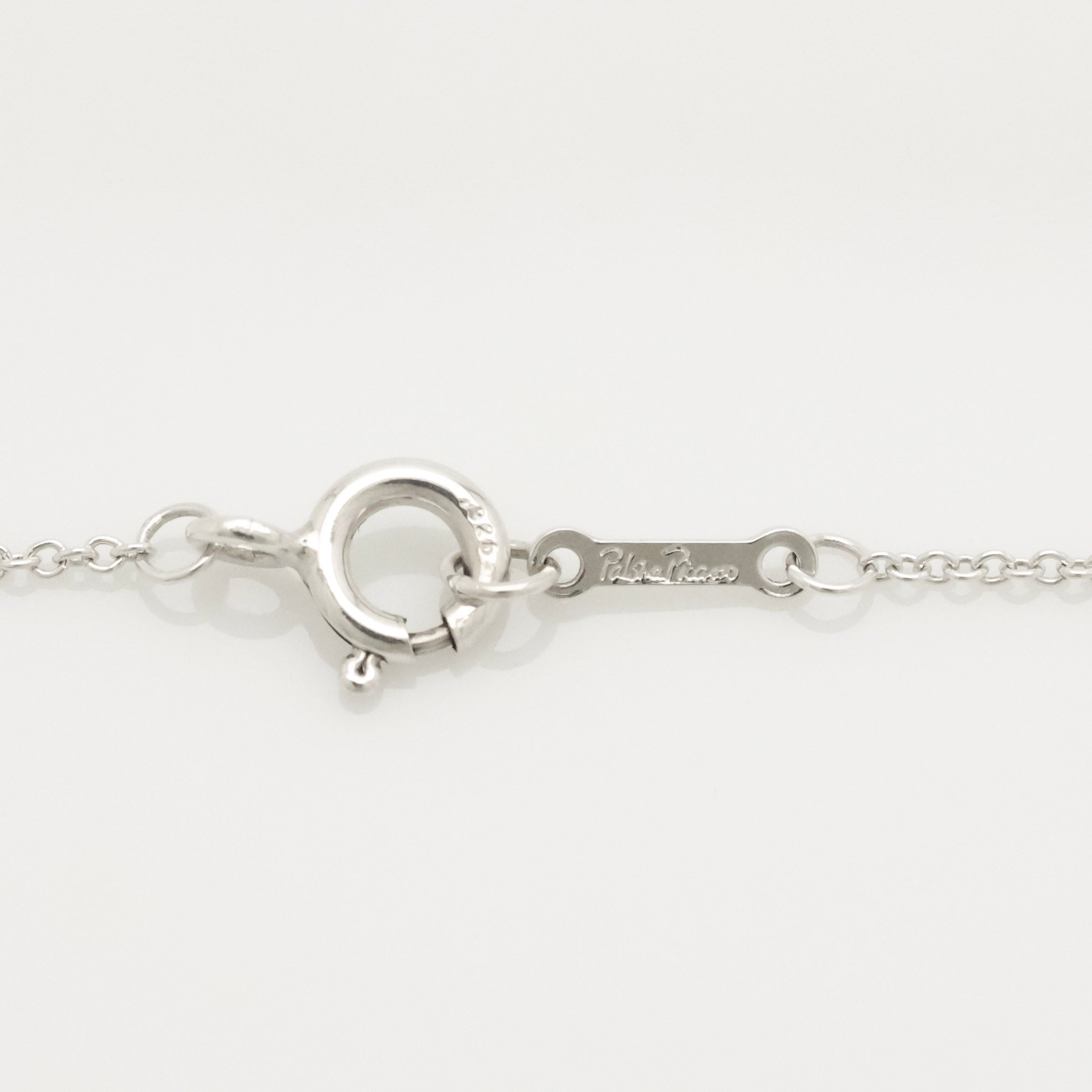 Tiffany & Co. Loving Heart Pendant Necklace Sterling Silver 925 