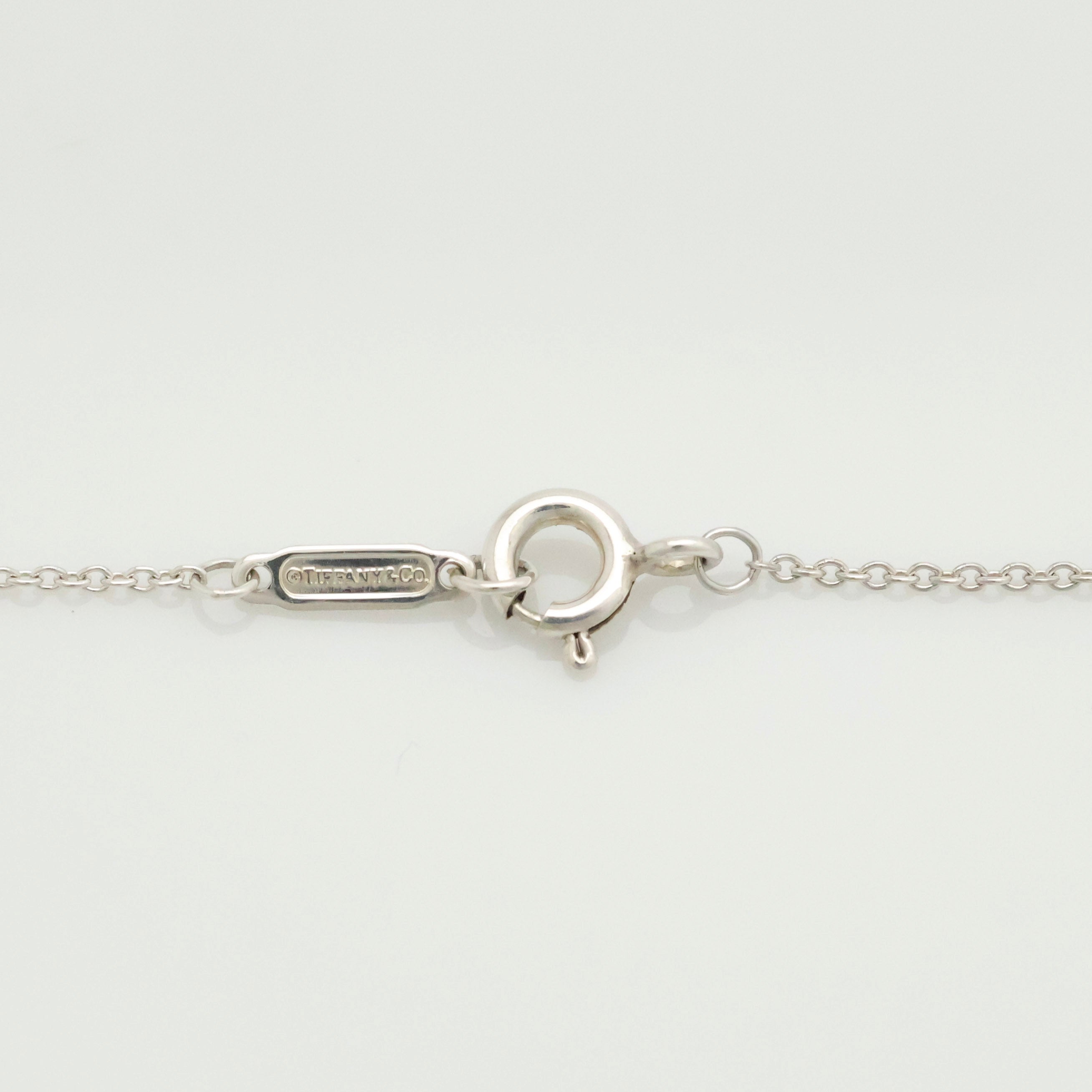 TIFFANY&Co. リターントゥ ティファニー スモール ダブル ハート タグ ルベドメタル ネックレス AG925